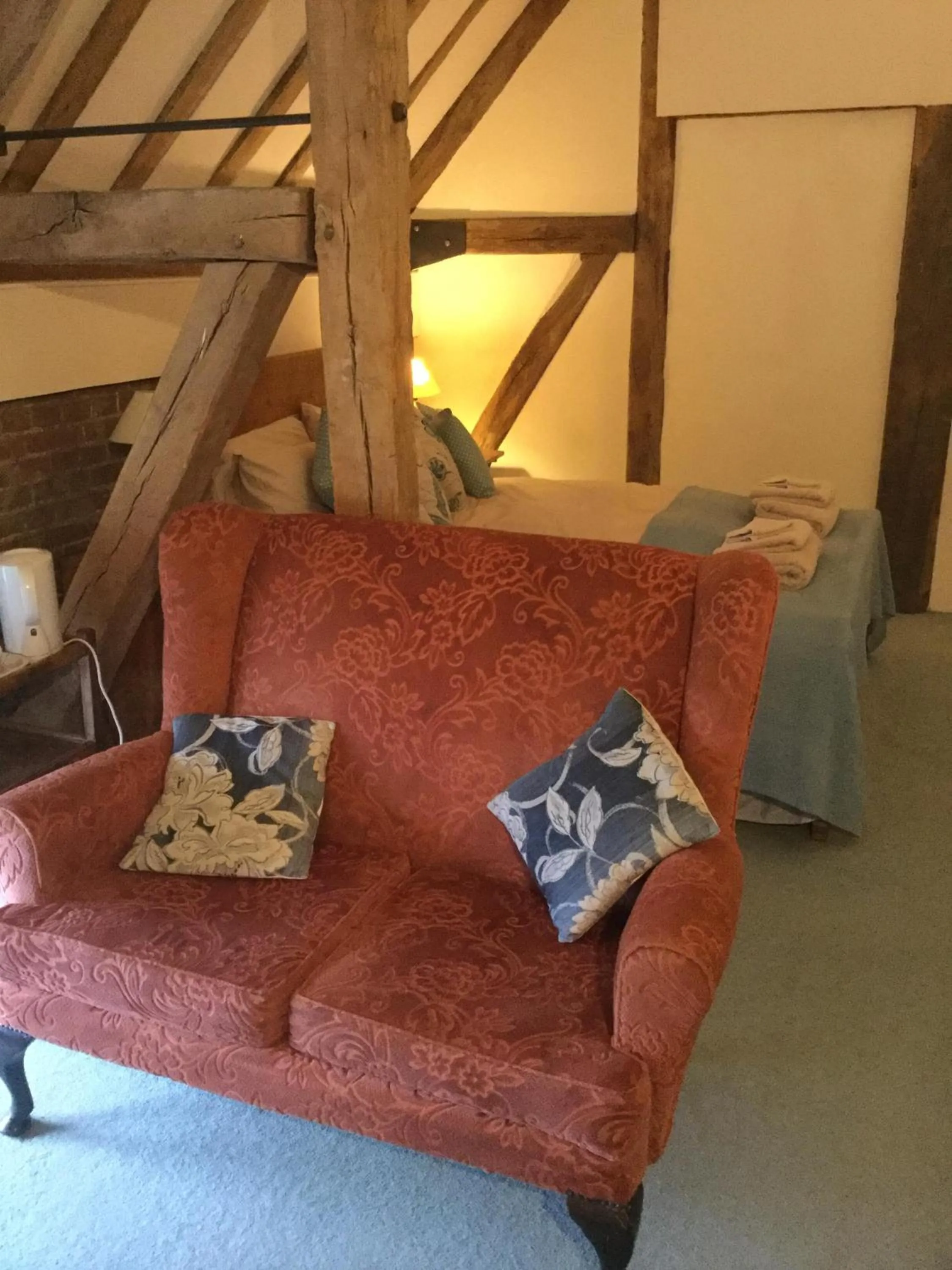 Bedroom in The Stables at Henham Park