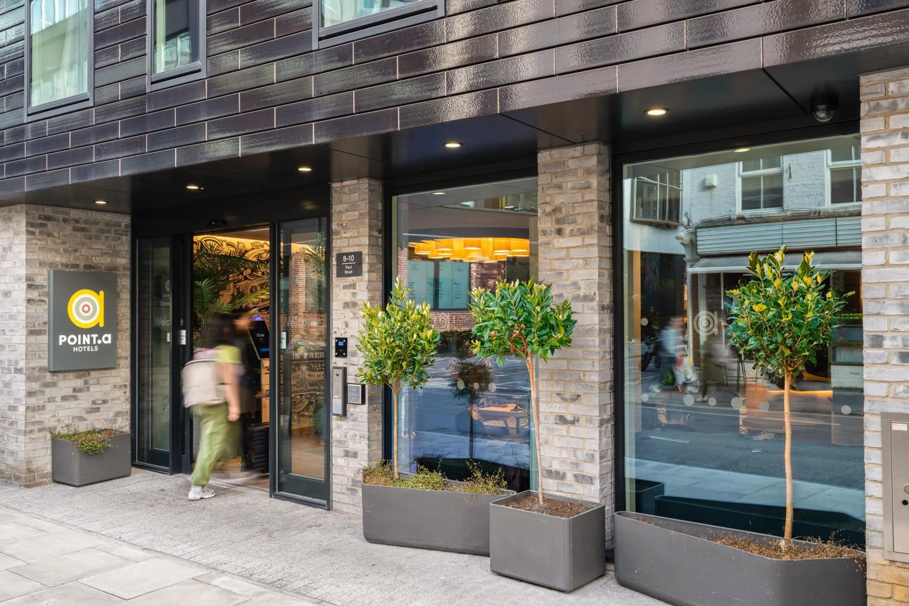 Property building in Point A Hotel London Shoreditch