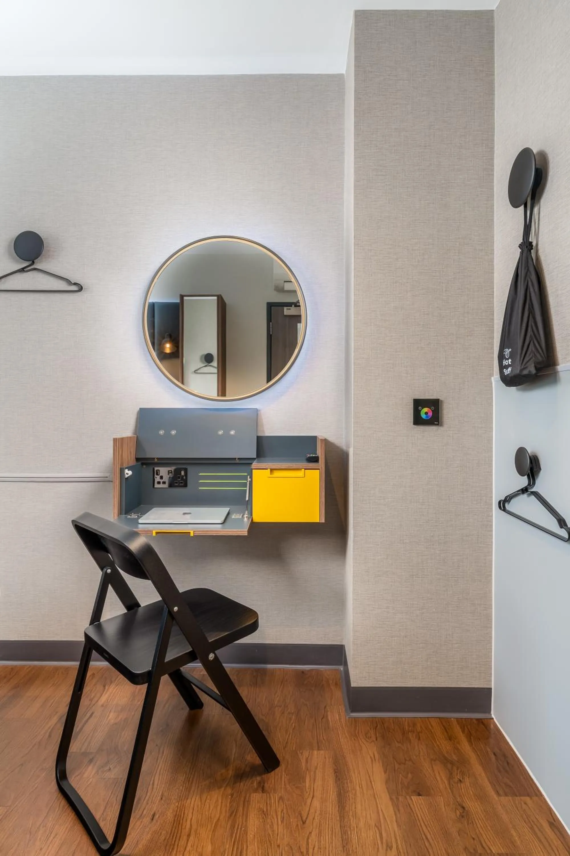 Seating area in Point A Hotel London Shoreditch