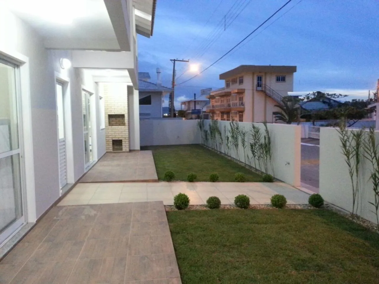 Garden view in Palhoça Praia Ponta do Papagaio SUNSET Apto 102