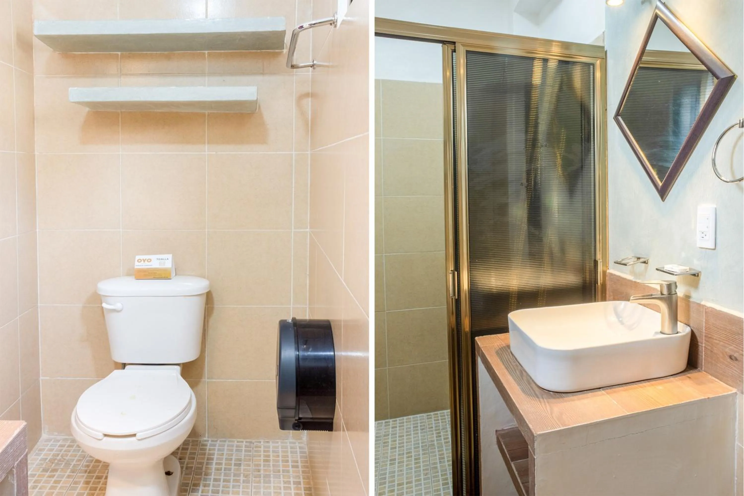 Bathroom in OYO Hotel Gandag