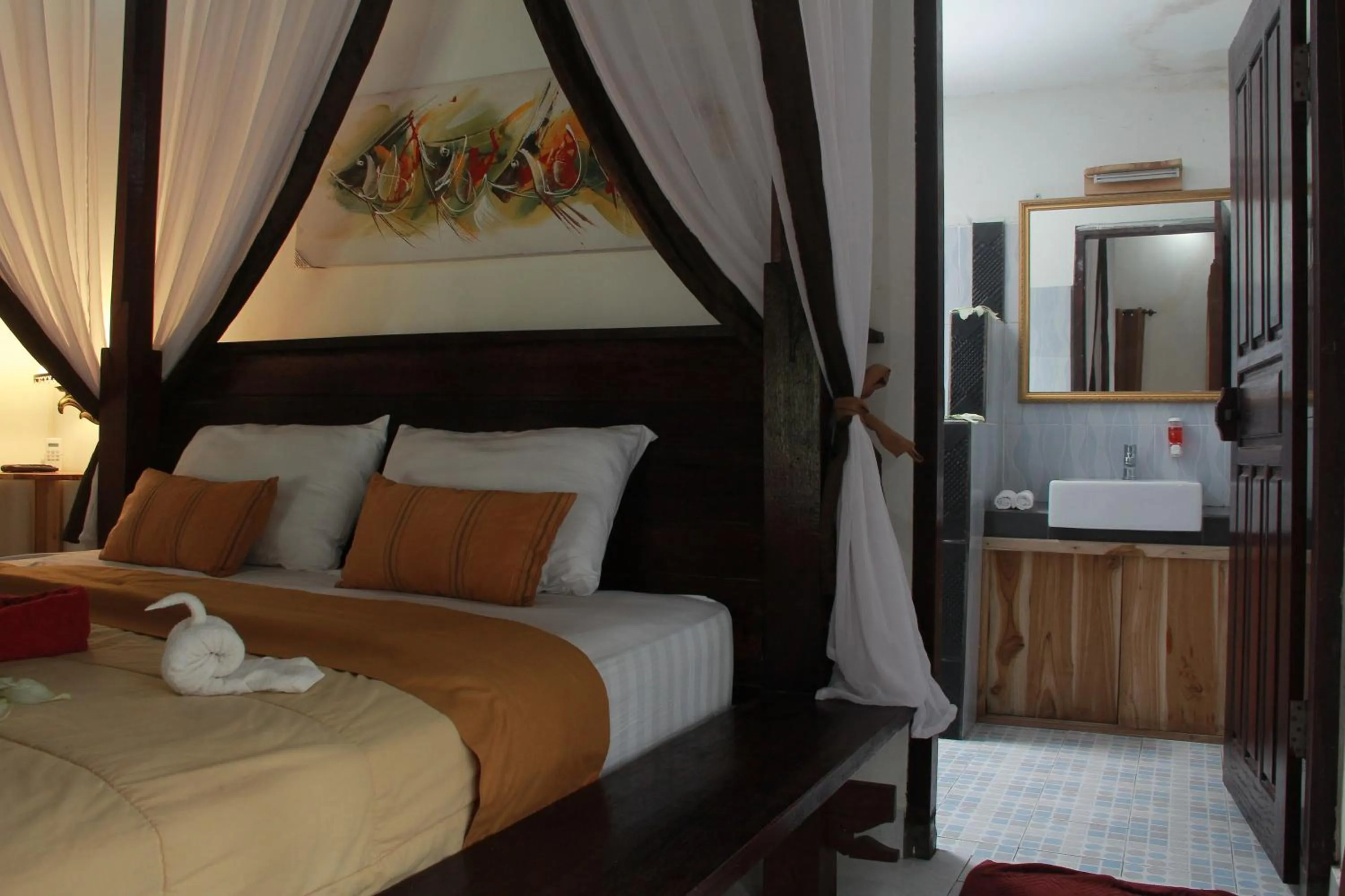 Bedroom, Bed in Banana Leaf Resort