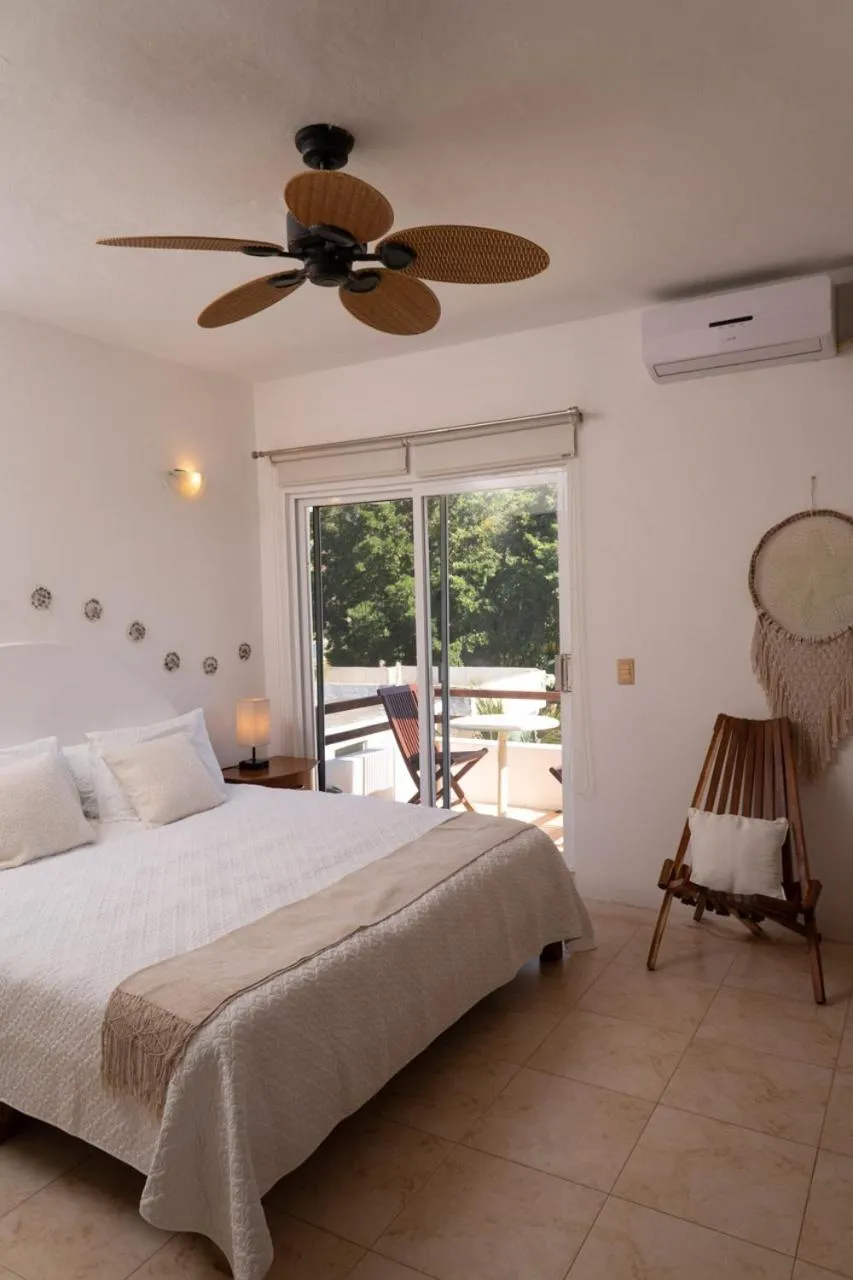 Bedroom, Bed in Casa Bonita and villas