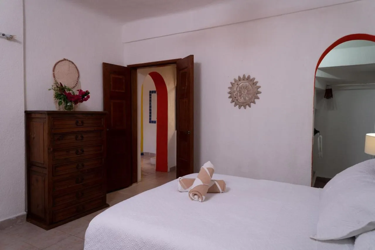 Bed in Casa Bonita and villas