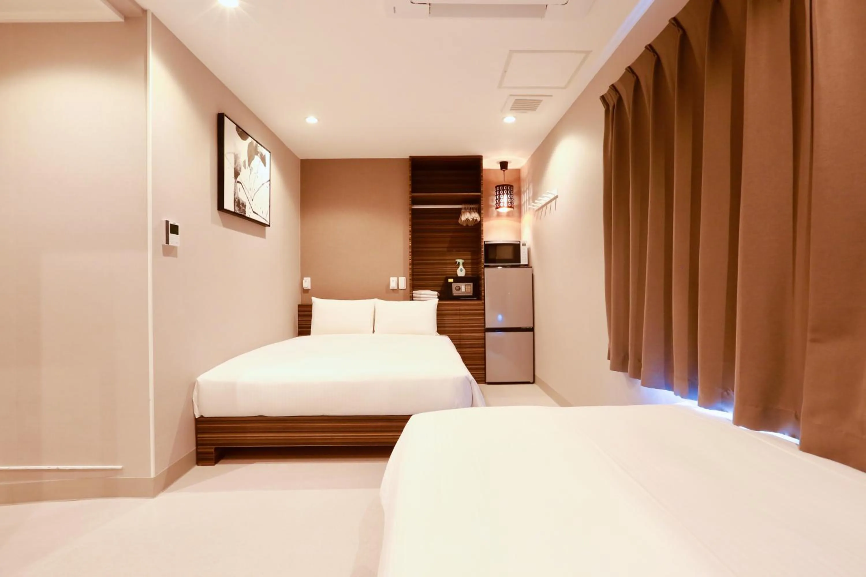 Photo of the whole room, Bed in Hotel 88 Shinsaibashi