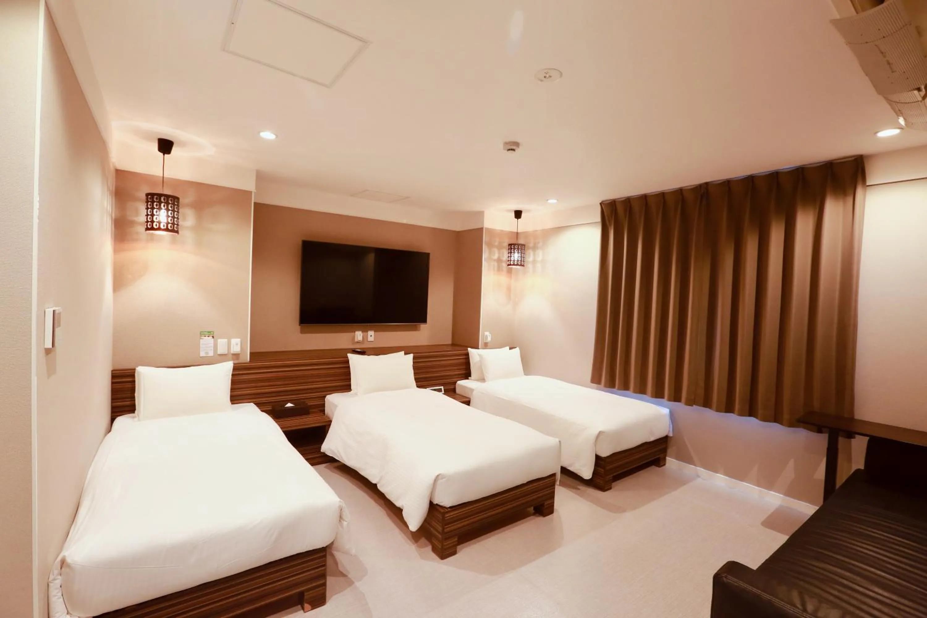 Photo of the whole room, Bed in Hotel 88 Shinsaibashi
