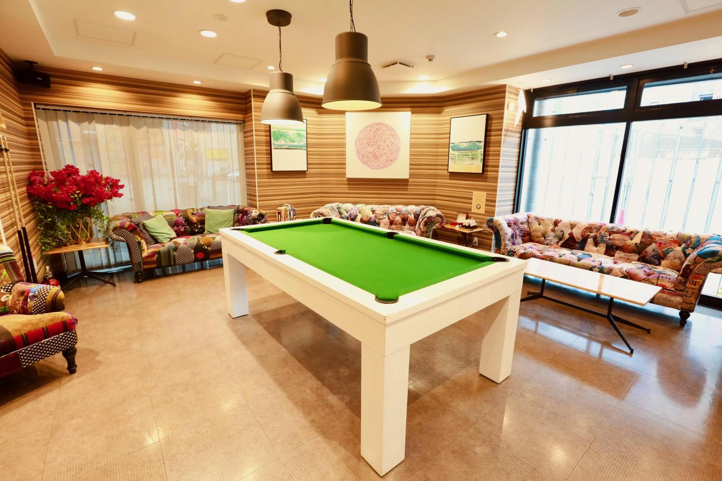 Billiard in Hotel 88 Shinsaibashi