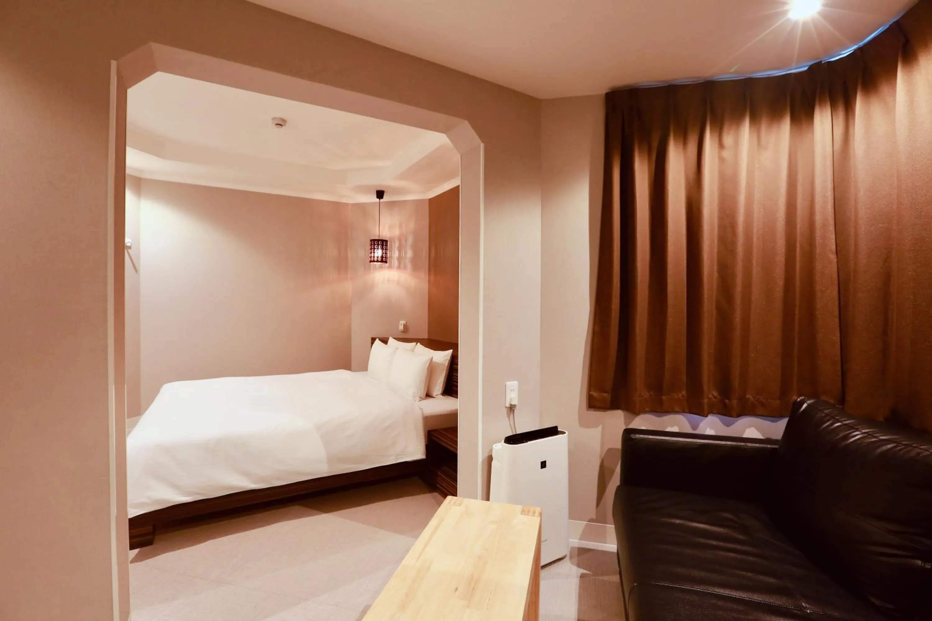 Photo of the whole room, Bed in Hotel 88 Shinsaibashi