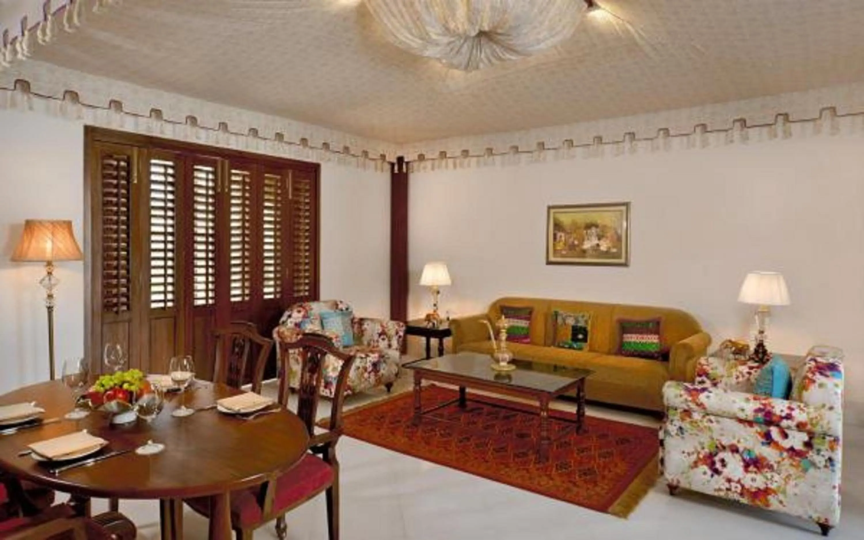 Decorative detail in Indana Palace Jaipur