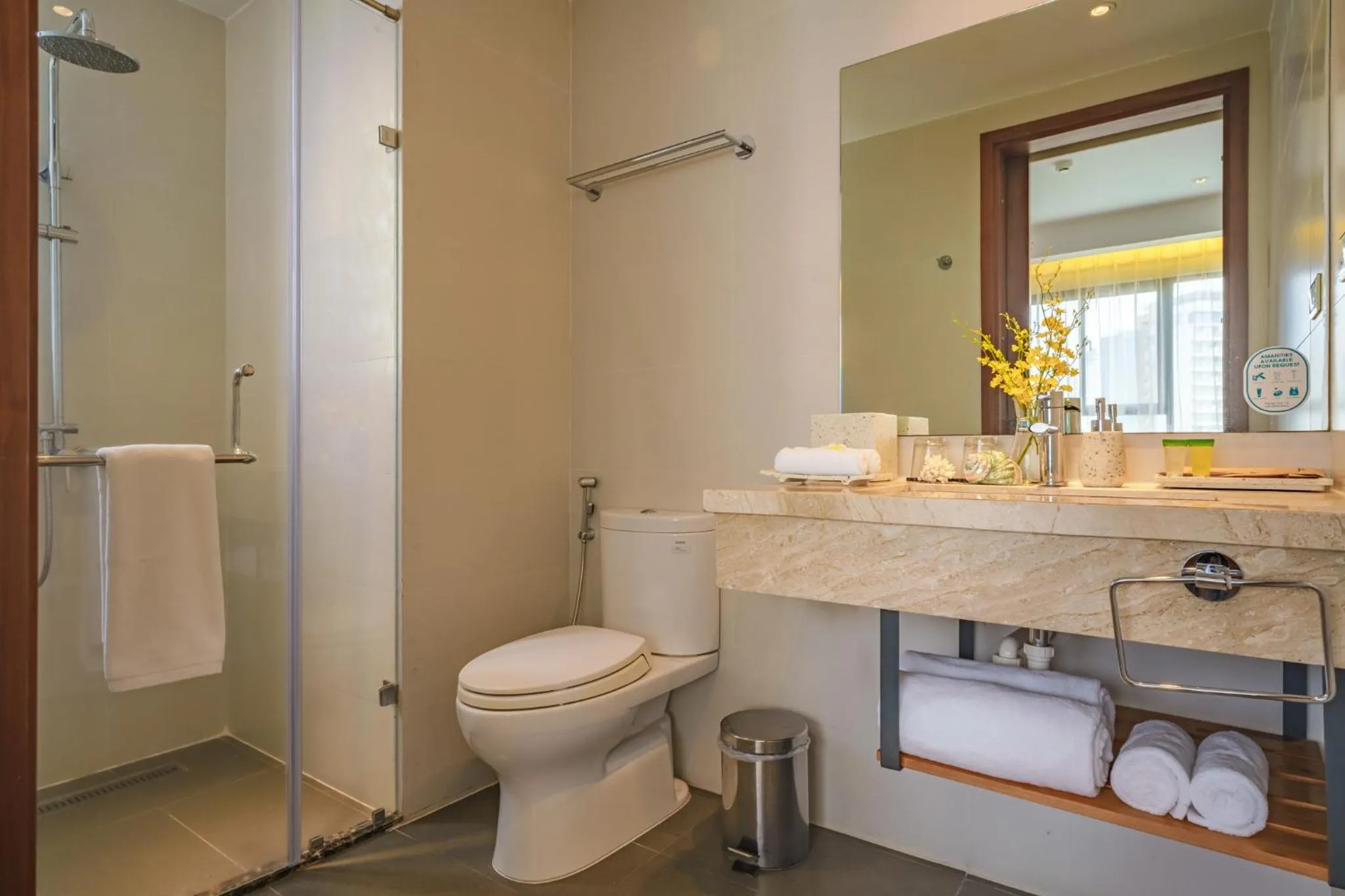 Shower in Seaesta Nha Trang Hotel