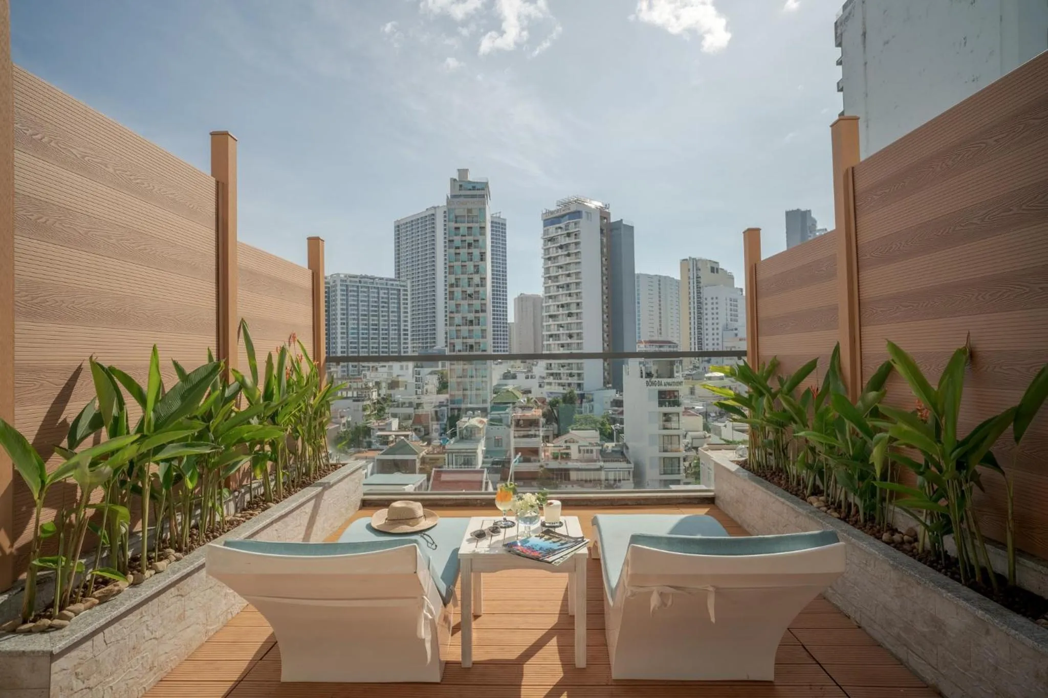 Balcony/Terrace in Seaesta Nha Trang Hotel
