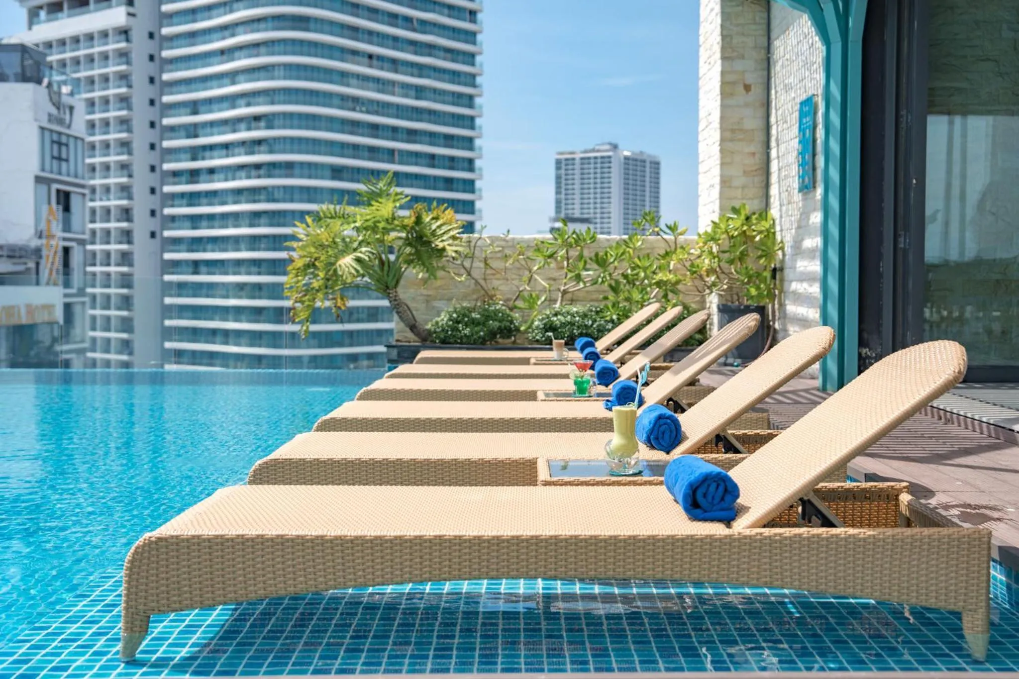 Swimming pool in Seaesta Nha Trang Hotel