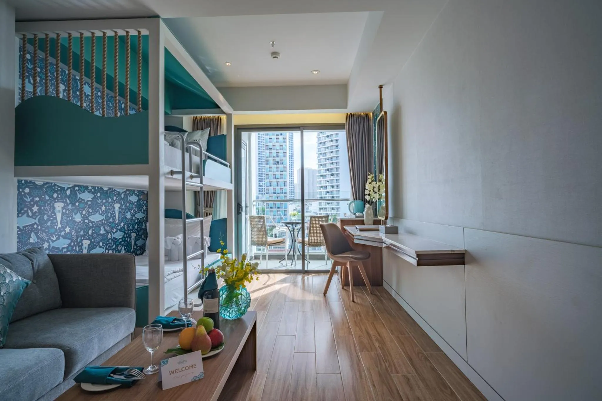 bunk bed in Seaesta Nha Trang Hotel