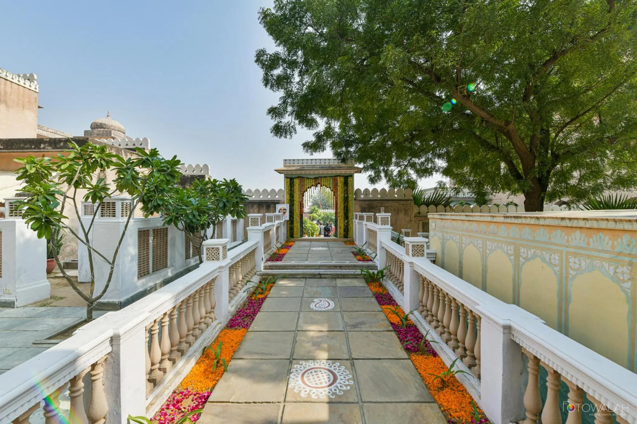 Facade/entrance in Hotel Castle Mandawa