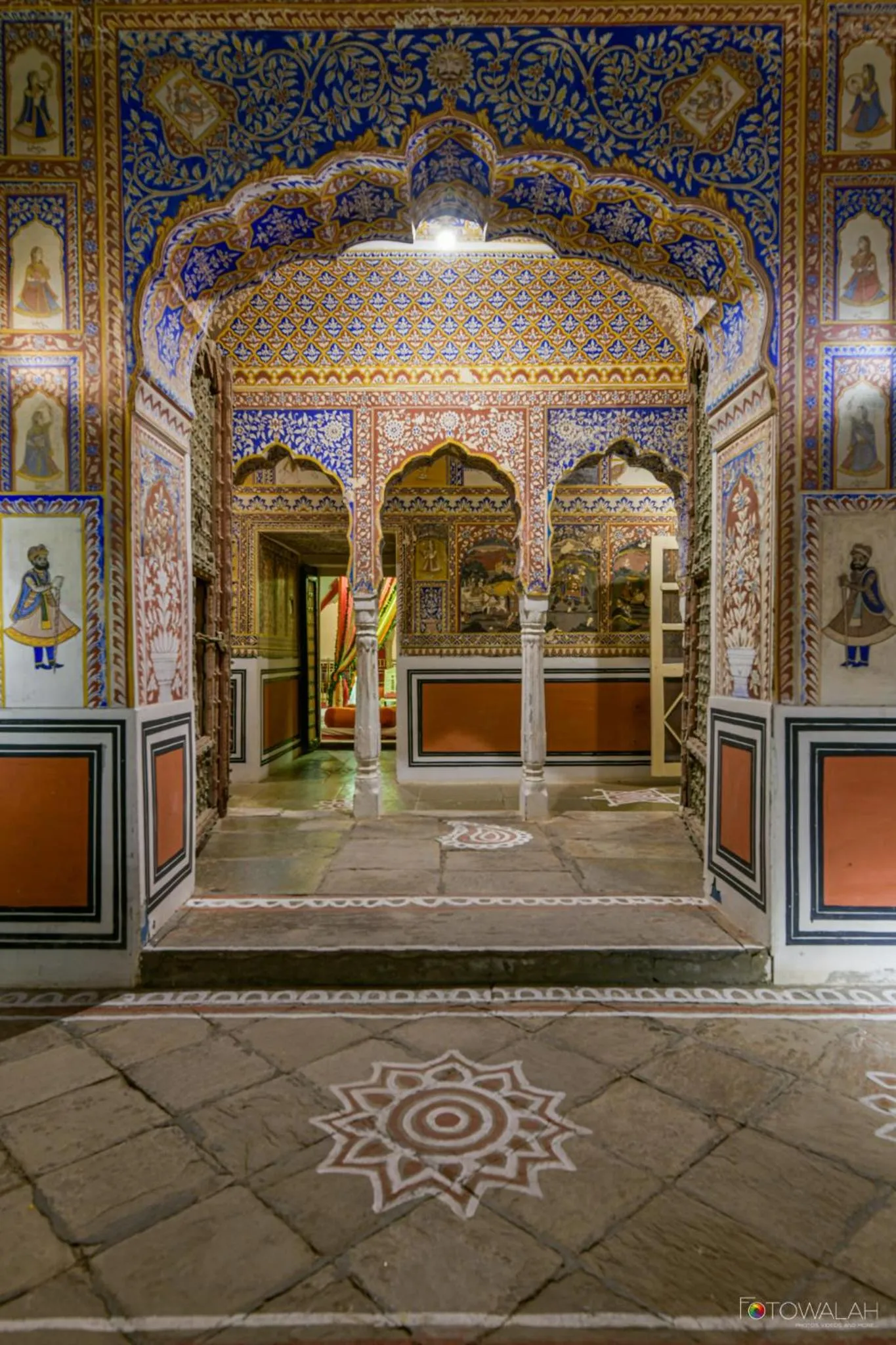 Facade/entrance in Hotel Castle Mandawa
