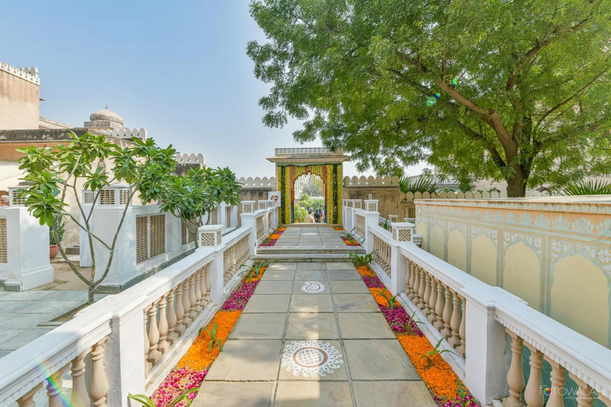 Facade/entrance in Hotel Castle Mandawa