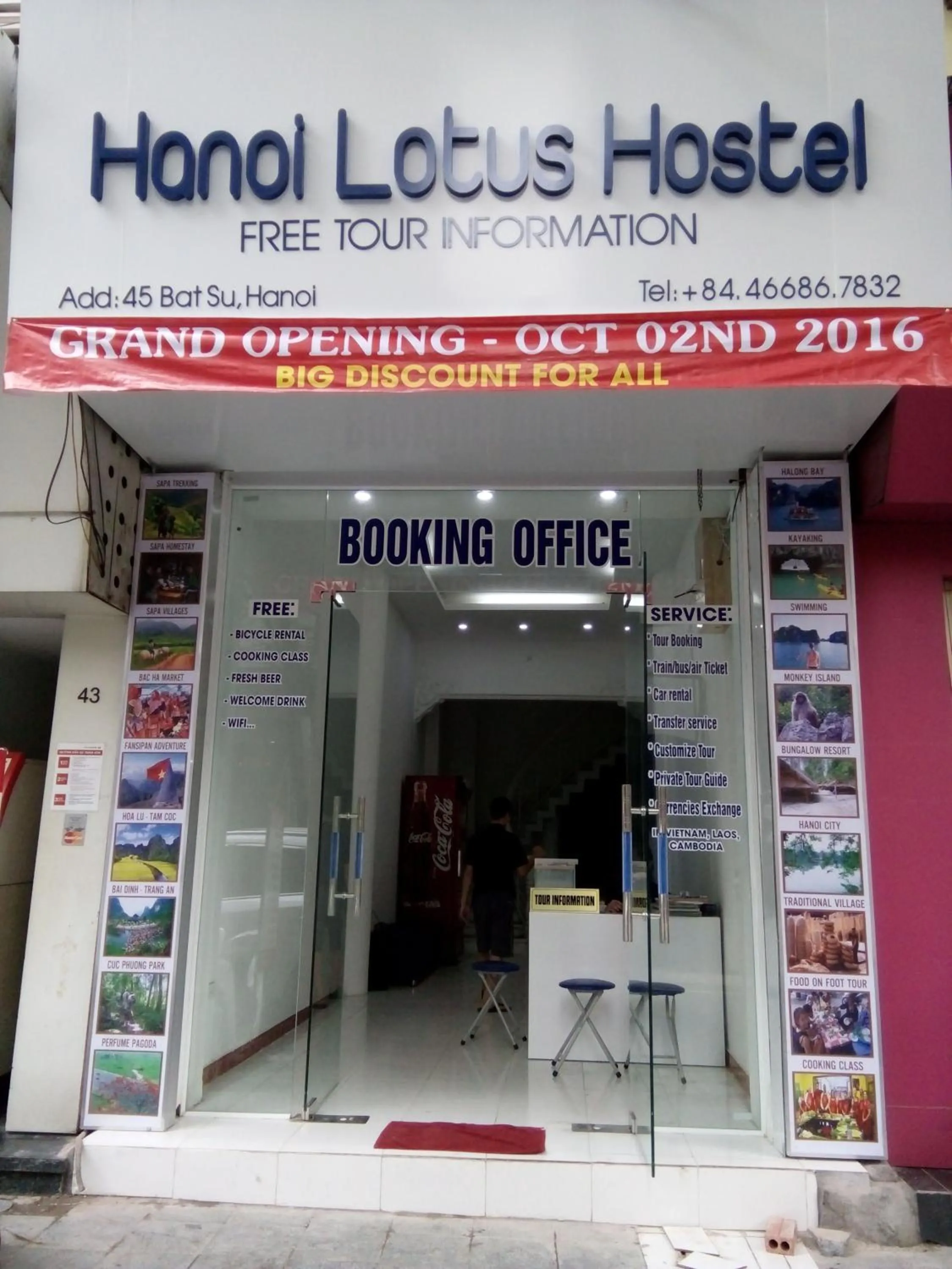 Facade/entrance in Thức at 3am - Old Quarter Hanoi Lotus