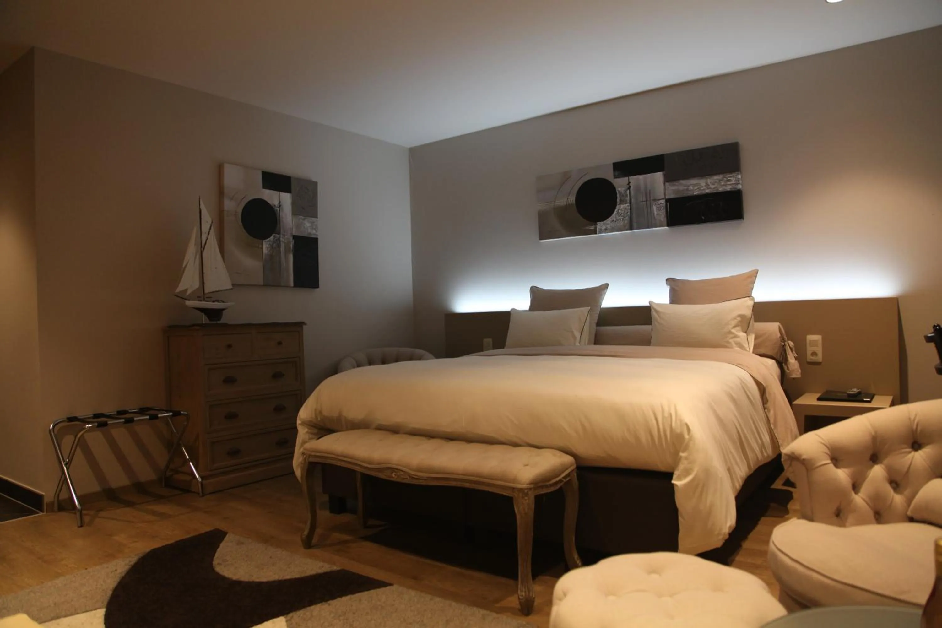 Bed in Hotel Callecanes