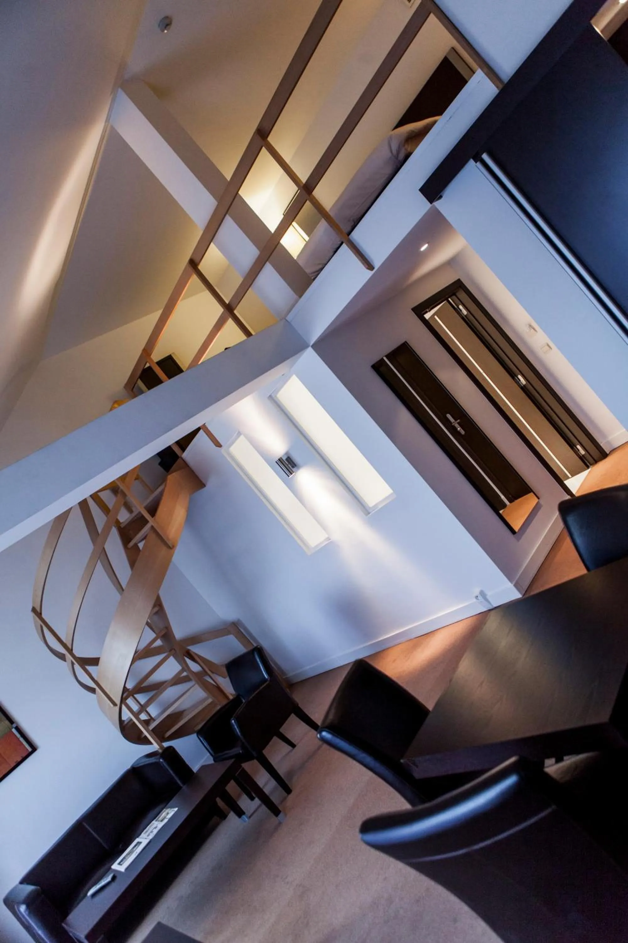 Living room in Progress Hotel