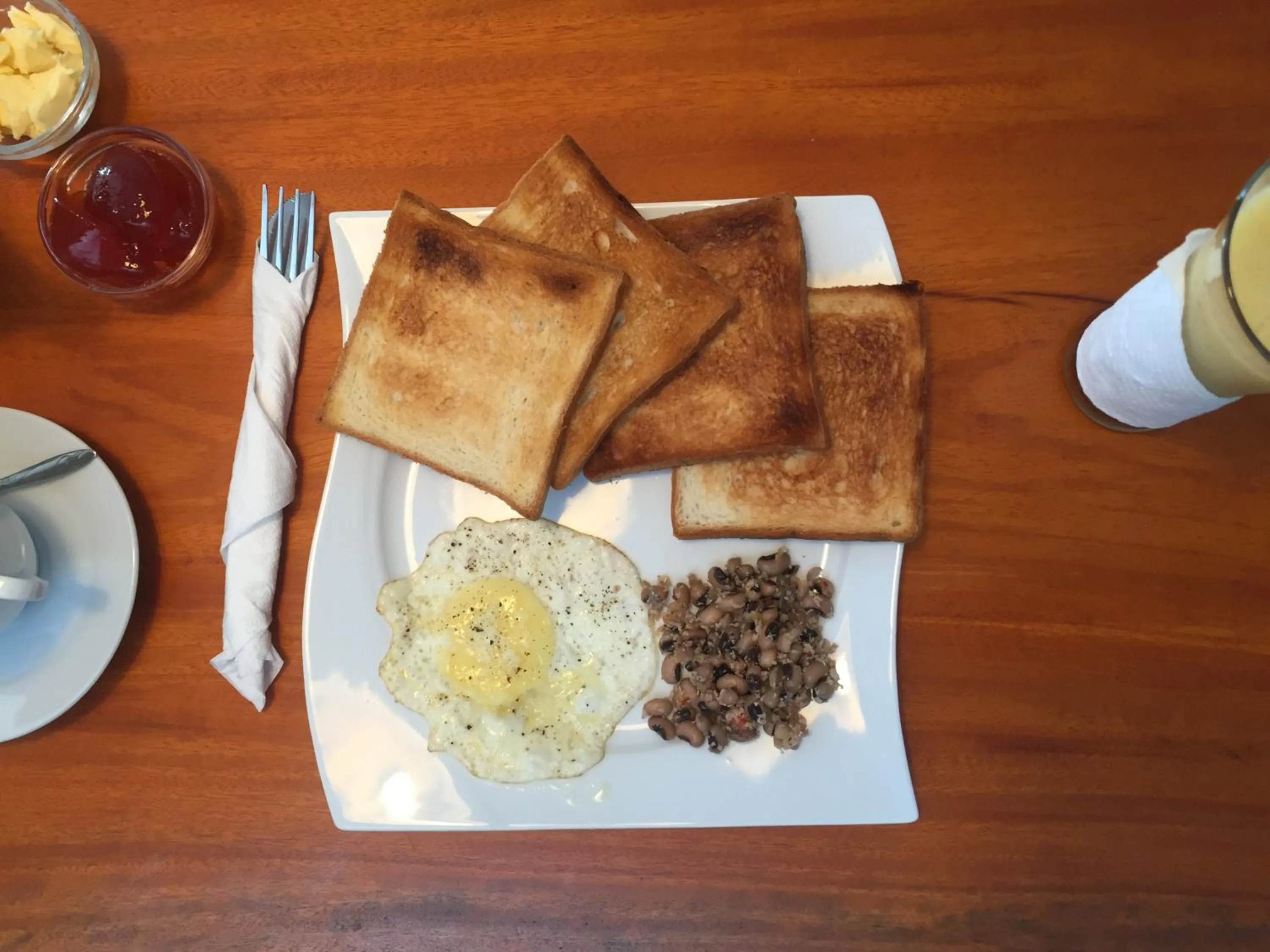 English/Irish breakfast in Fort Heaven - Galle Fort