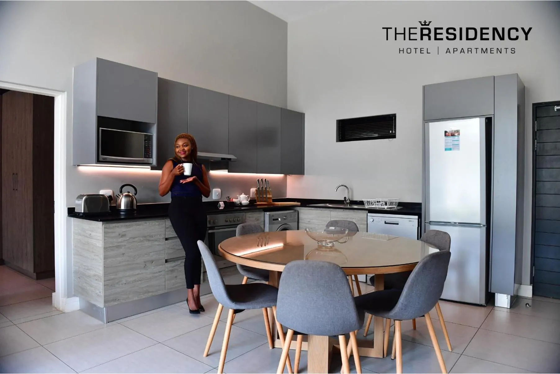 Kitchen or kitchenette in The Residency Sandhurst