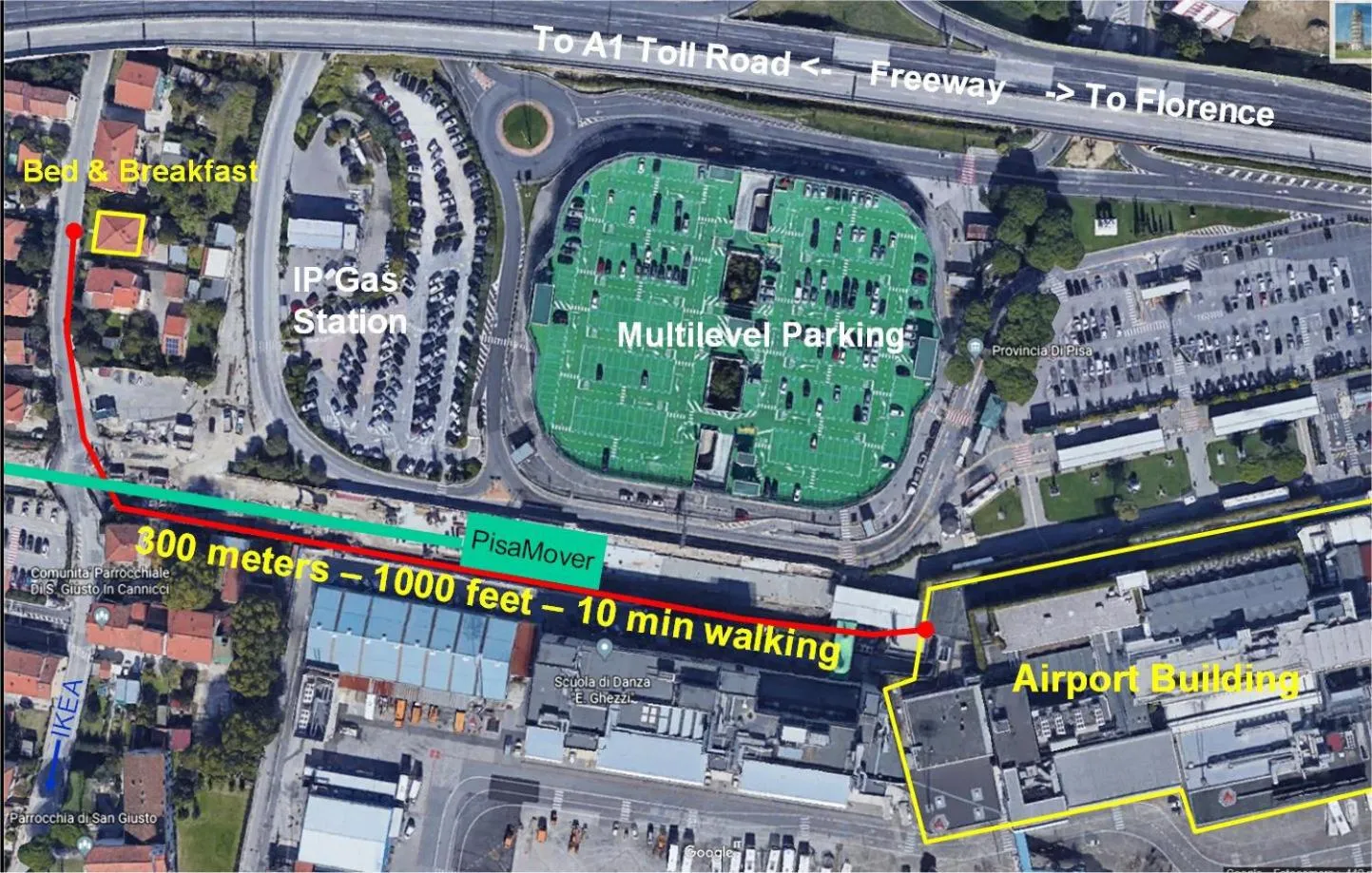 Location in Ai 4 Elementi