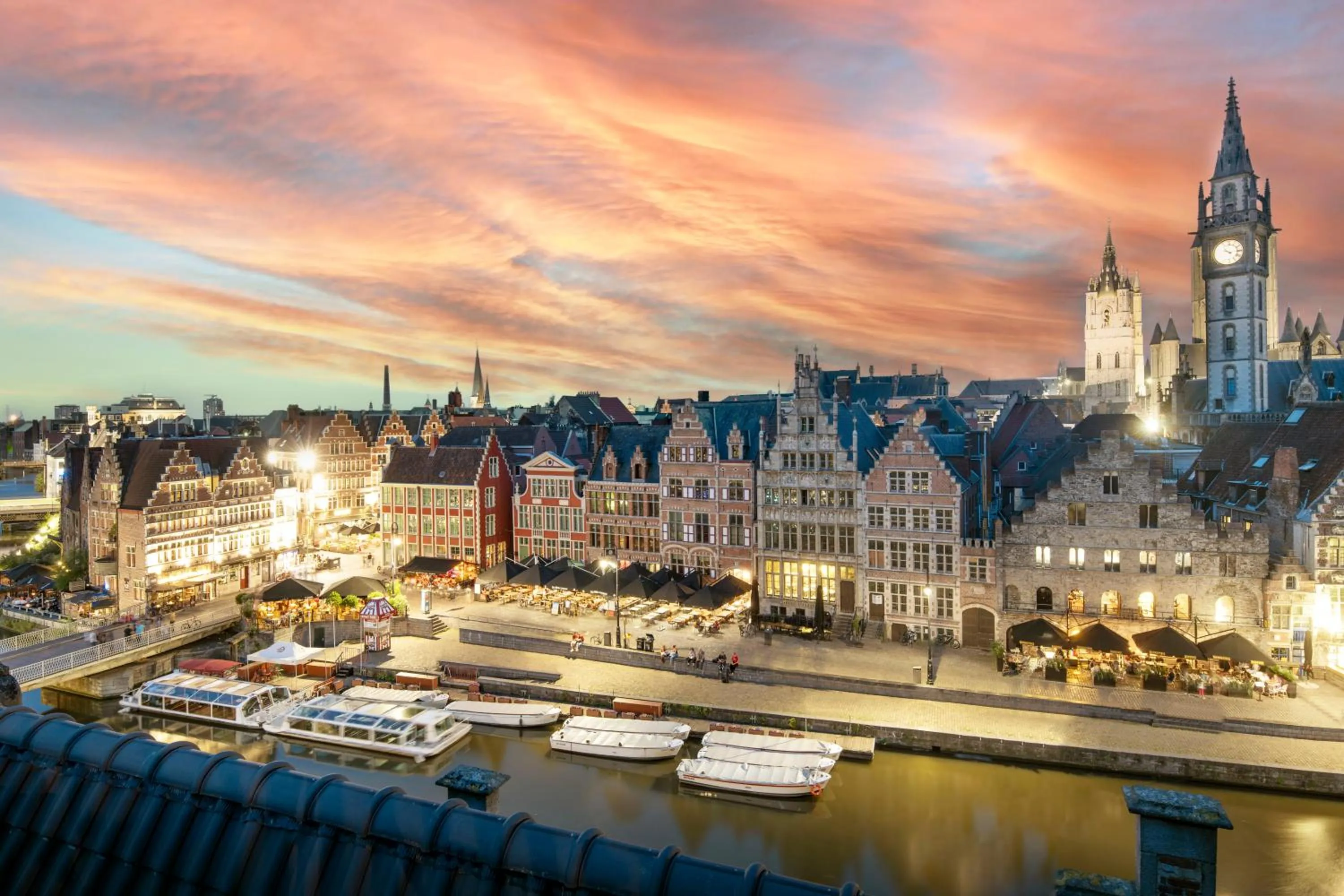 View (from property/room) in Ghent Marriott Hotel