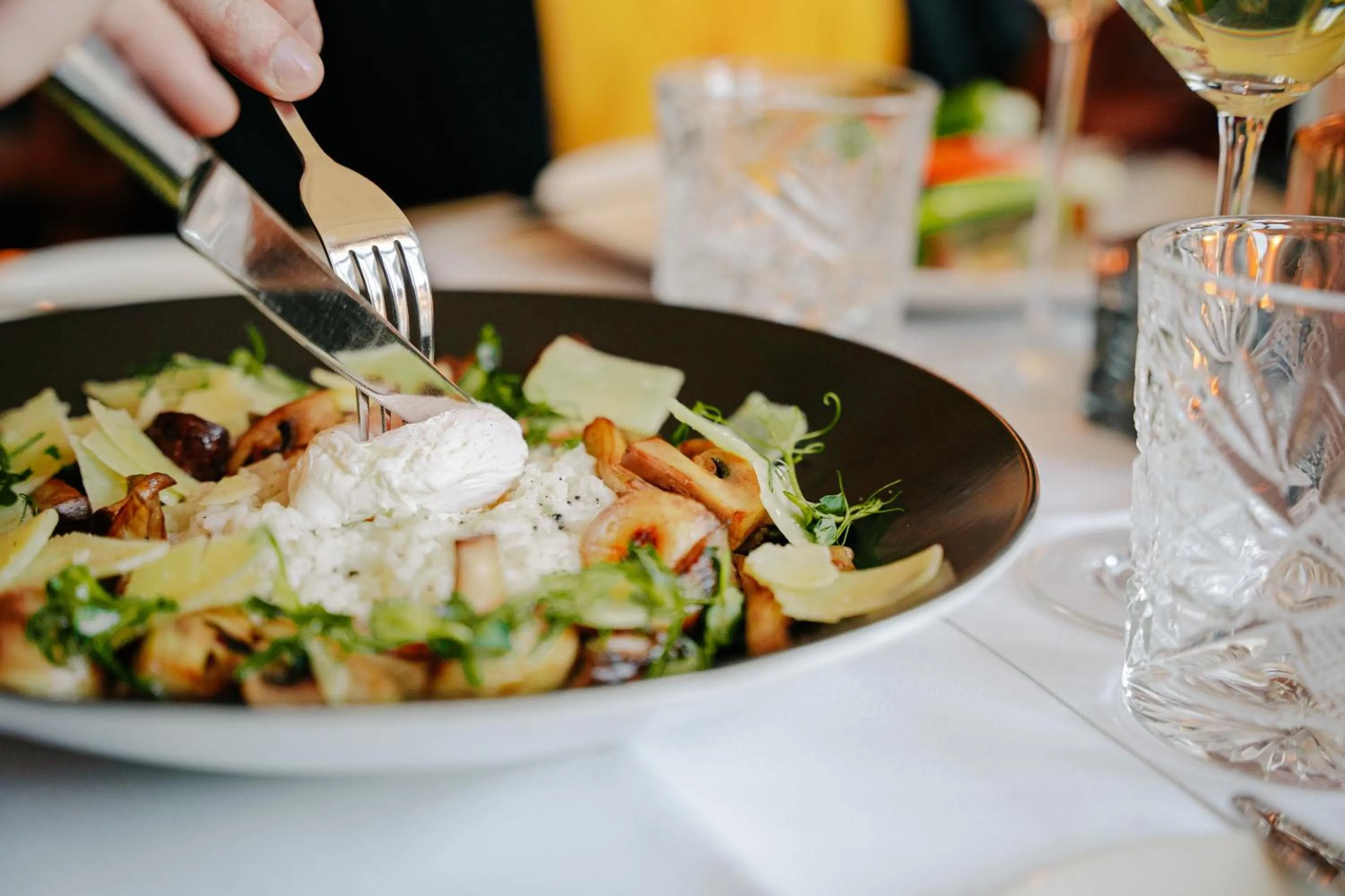 Food close-up in Ghent Marriott Hotel