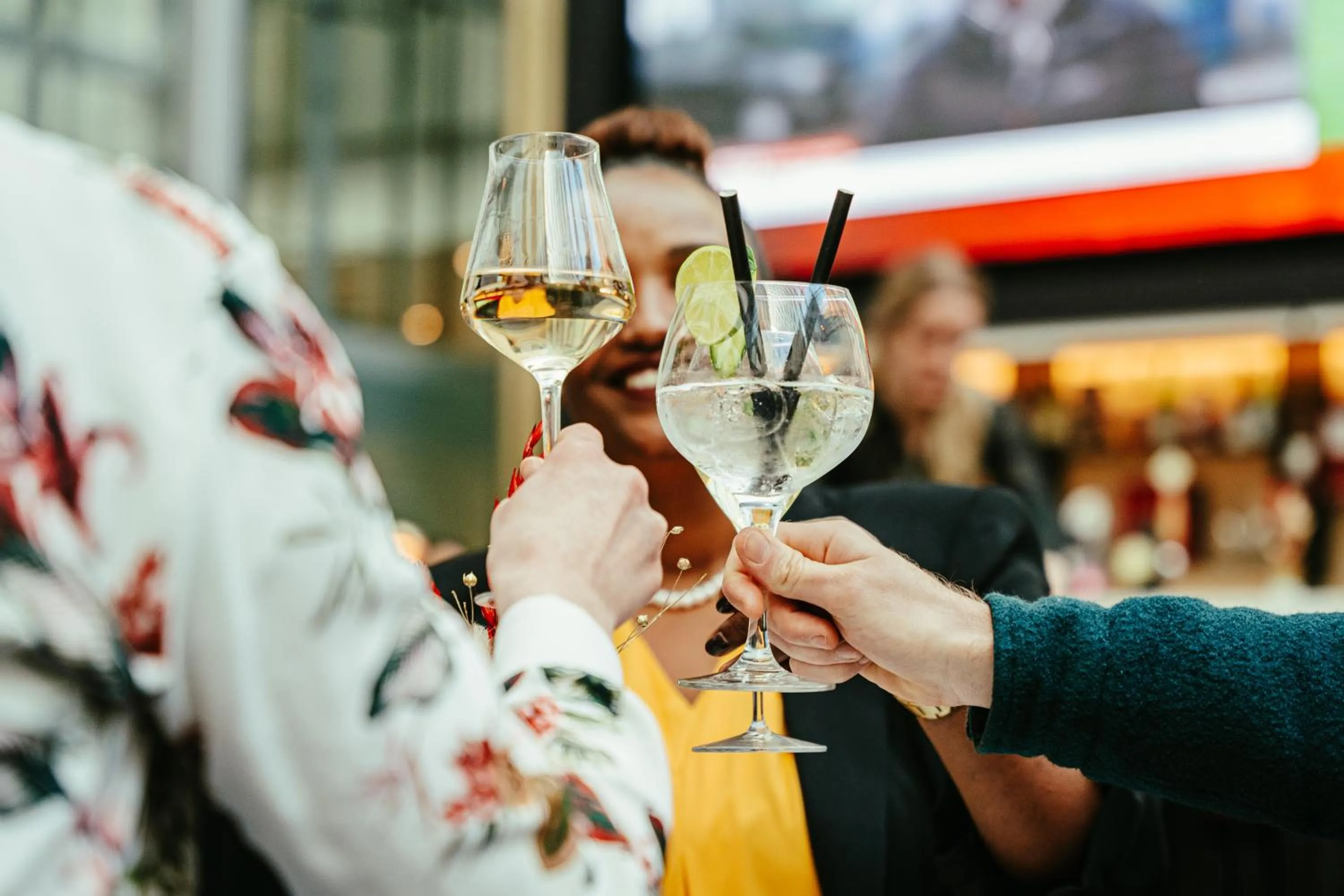 People in Ghent Marriott Hotel