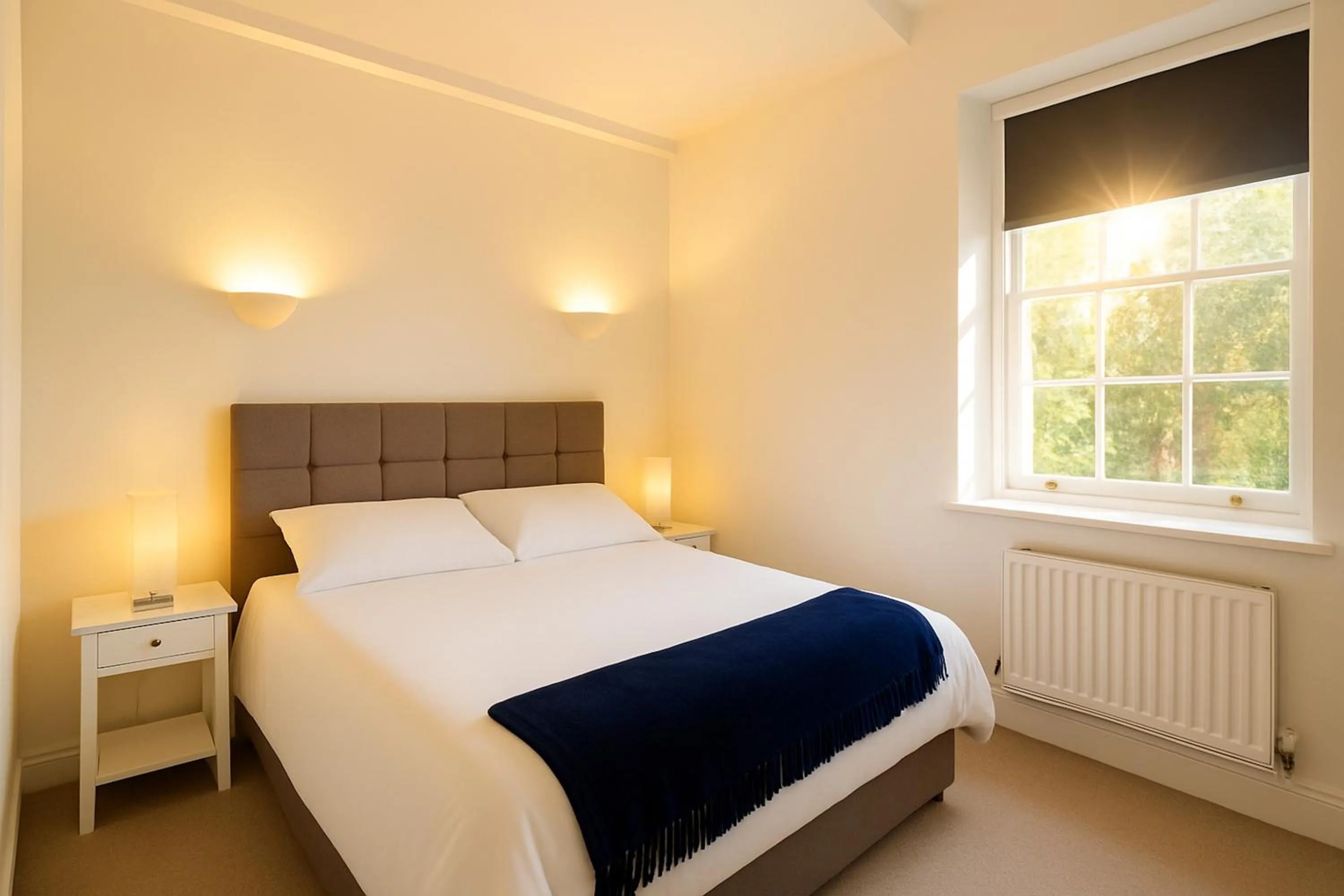 Bedroom, Bed in St Andrews Apartments