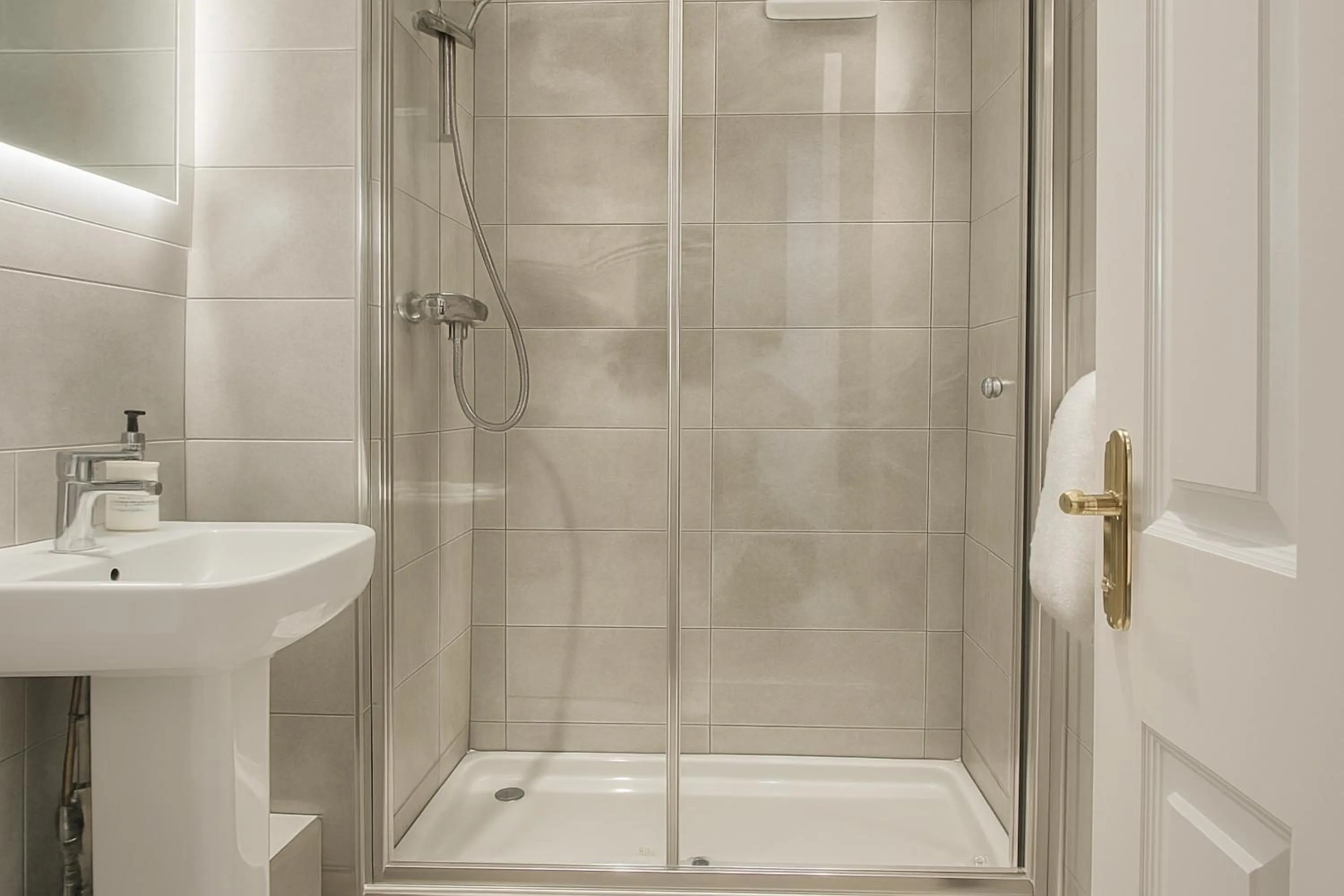 Shower in St Andrews Apartments