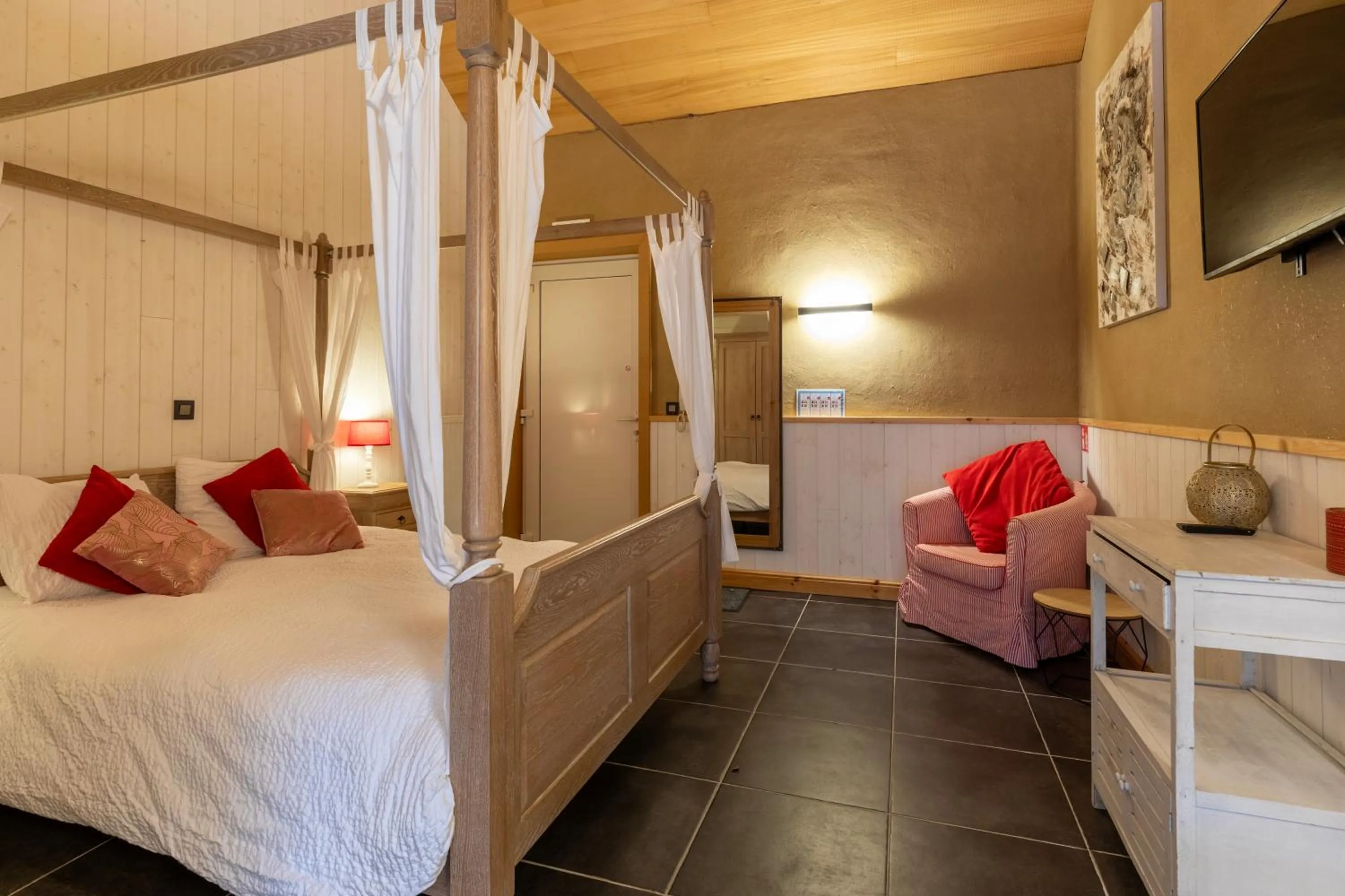 Bed in B&B De Leestjespolder