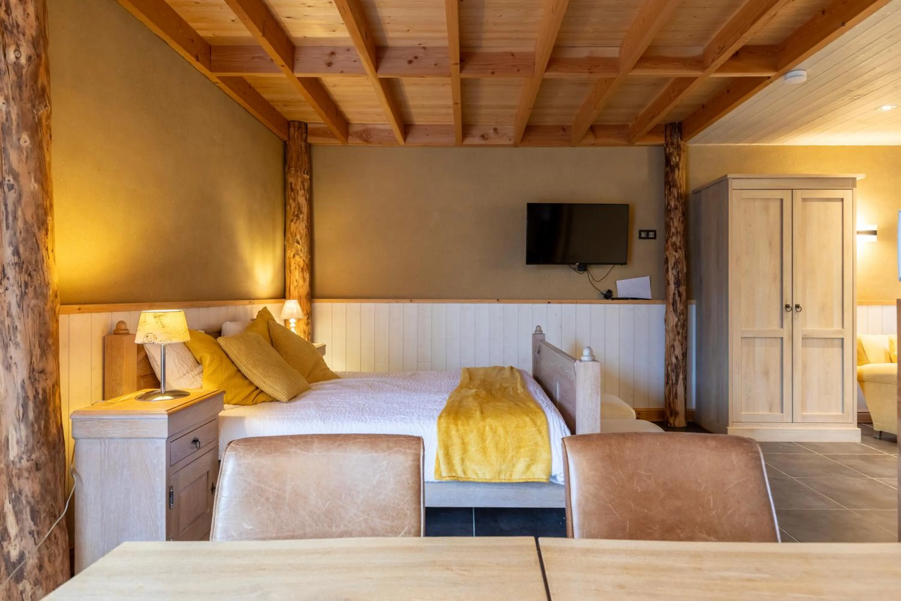 Bed in B&B De Leestjespolder