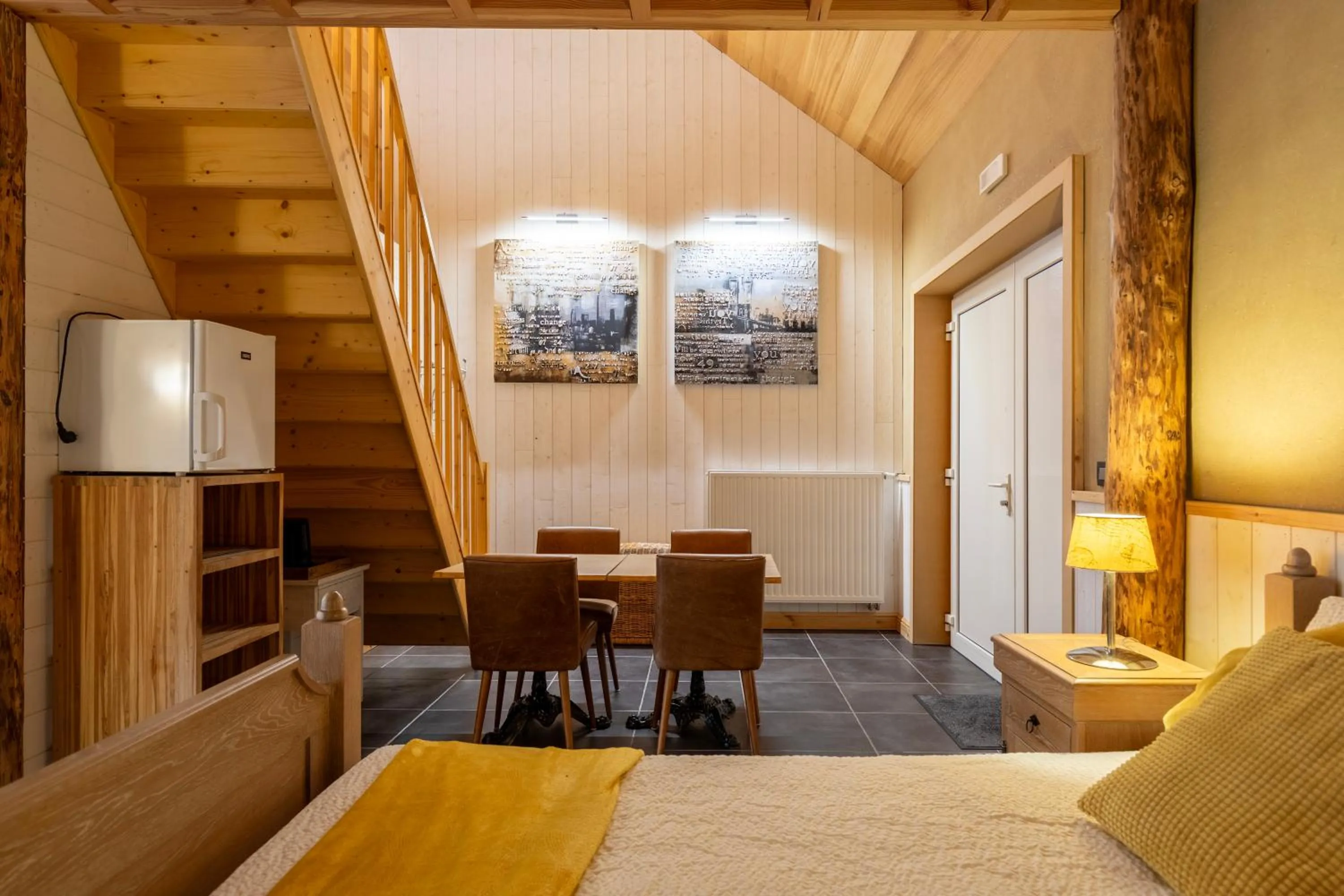 Bed in B&B De Leestjespolder