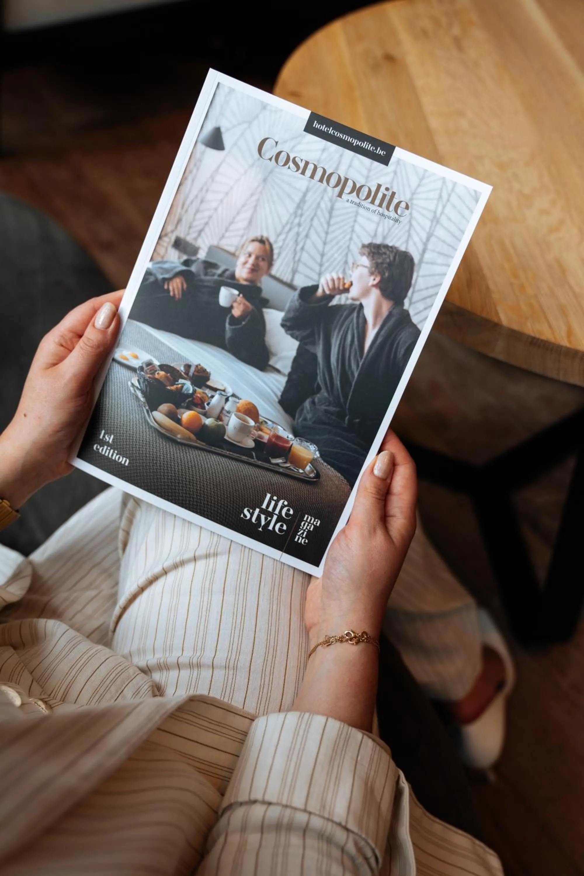 People in Cosmopolite Hotel Nieuwpoort-Bad