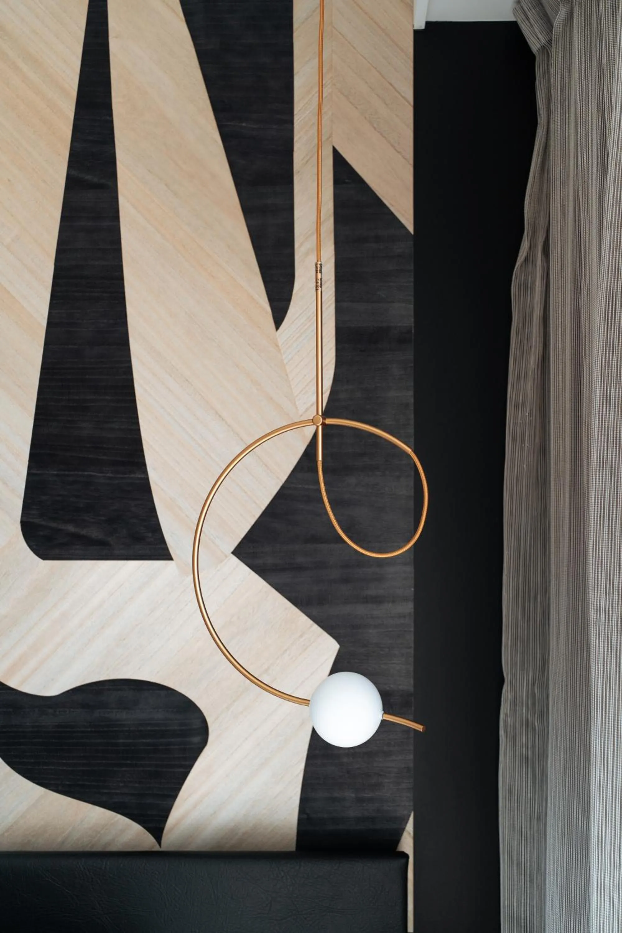 Decorative detail in Cosmopolite Hotel Nieuwpoort-Bad