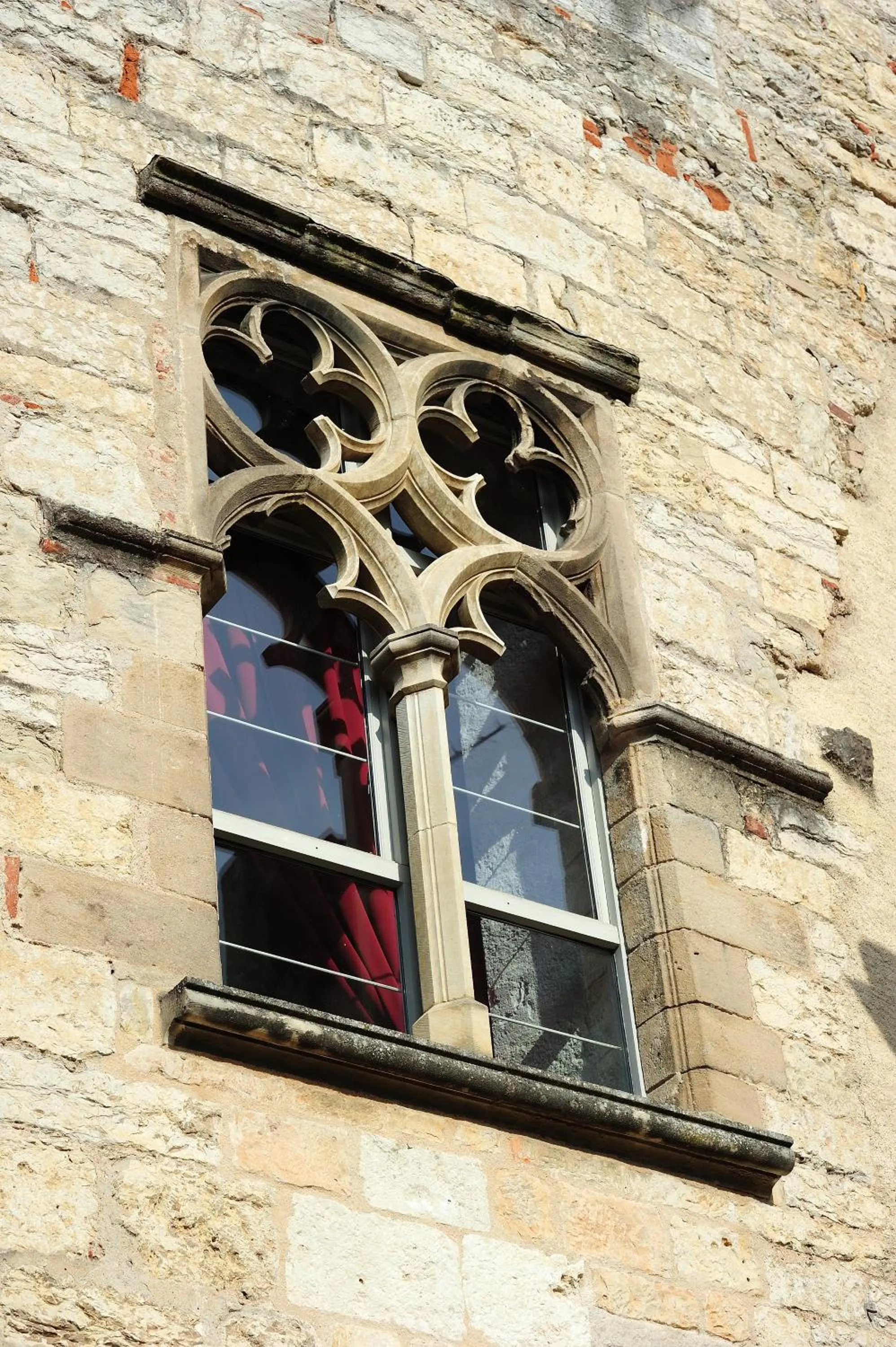 Garden view in Hôtel Jean XXII