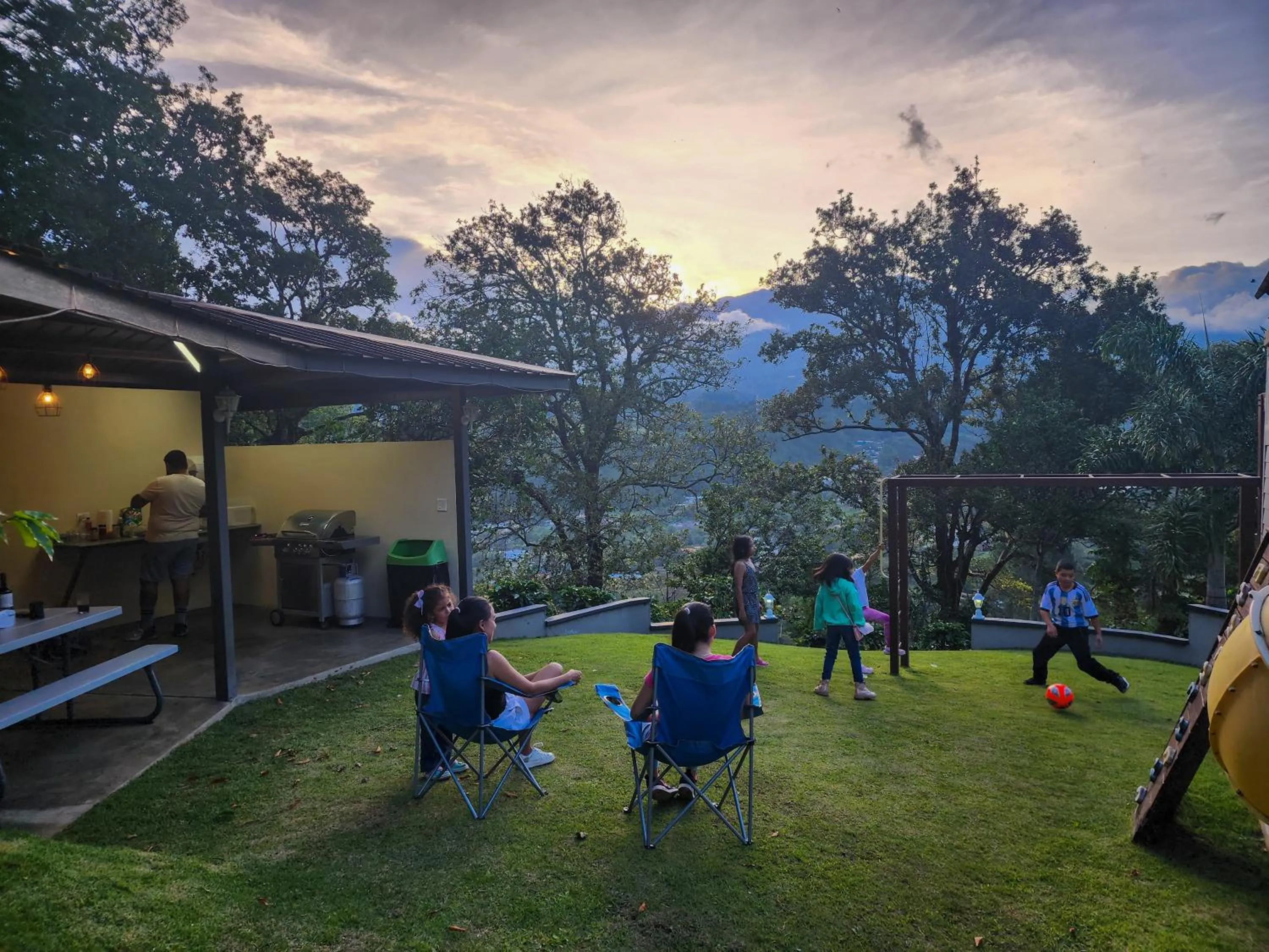 Children play ground in Coffee Estate Inn