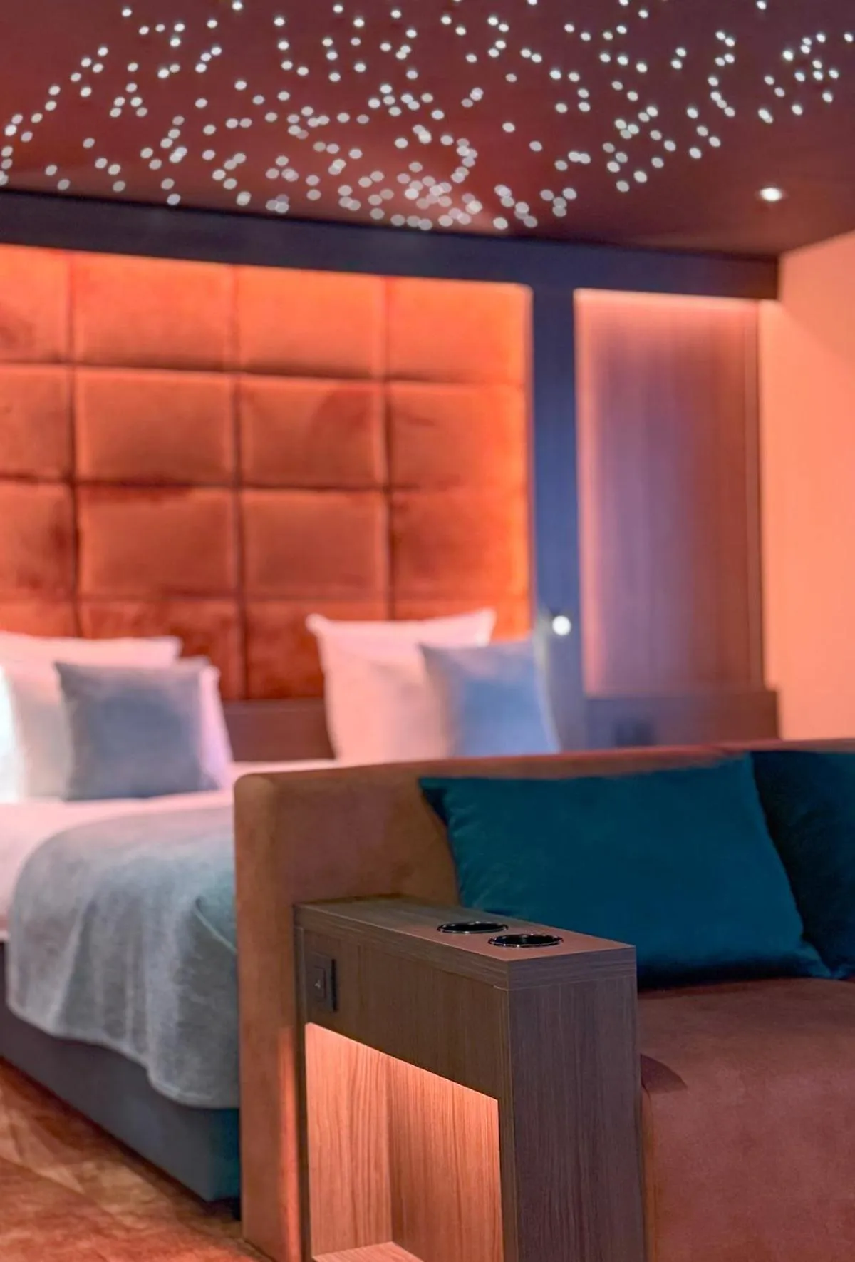 Bed in Hotel Restaurant Van Der Valk Nivelles-Sud