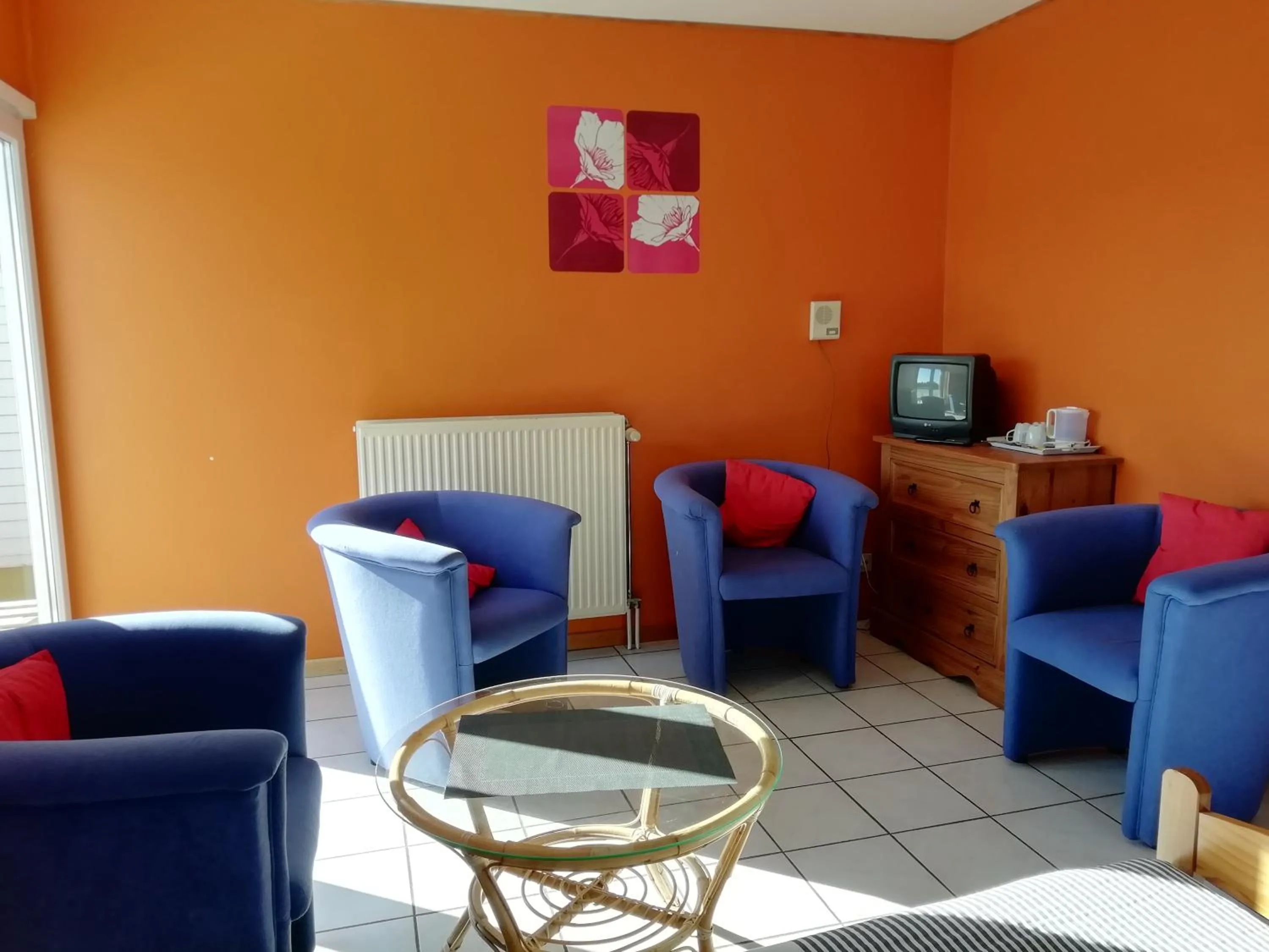 Living room in Hotel Dry Les Courtis