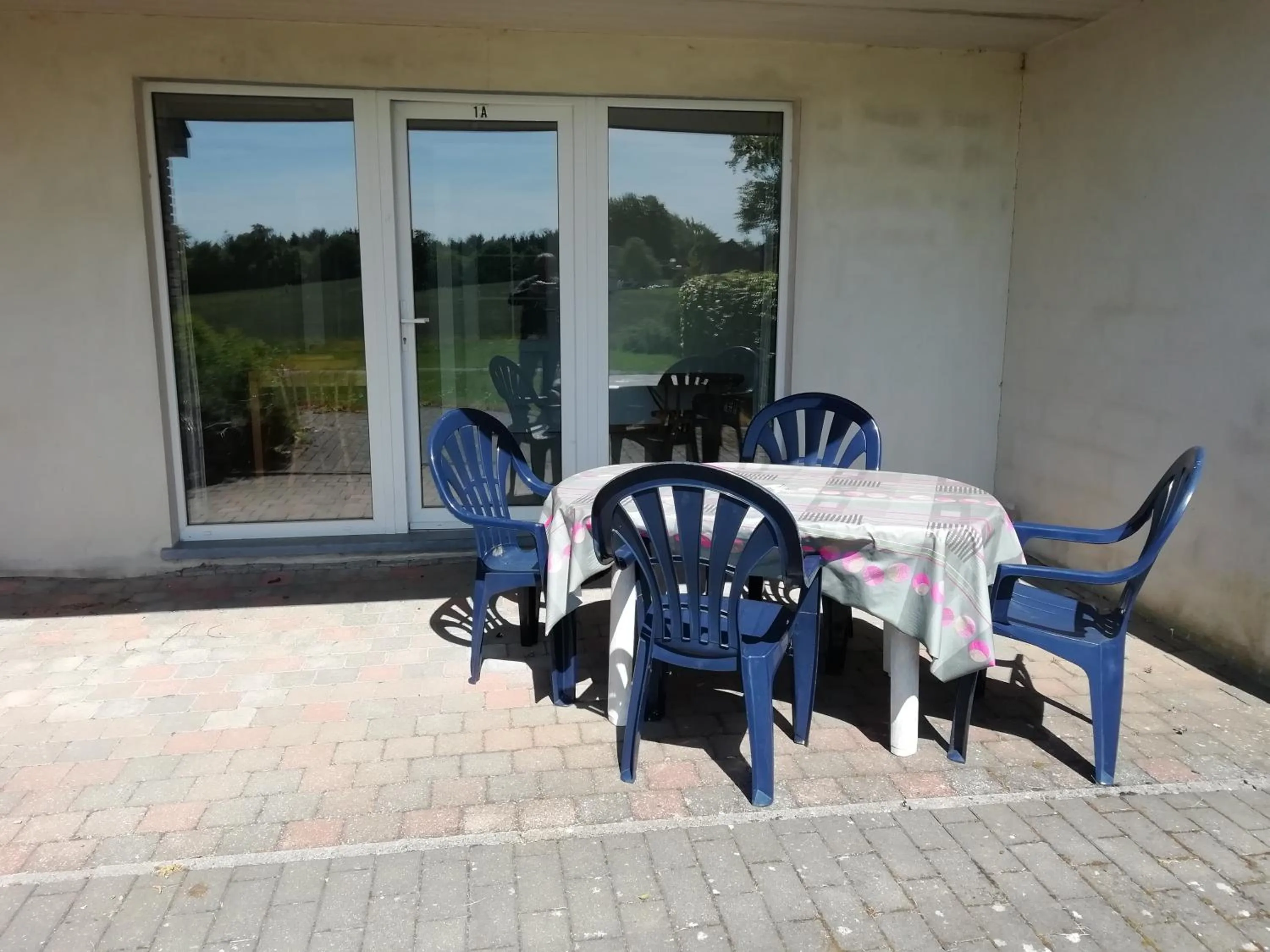 Balcony/Terrace in Hotel Dry Les Courtis
