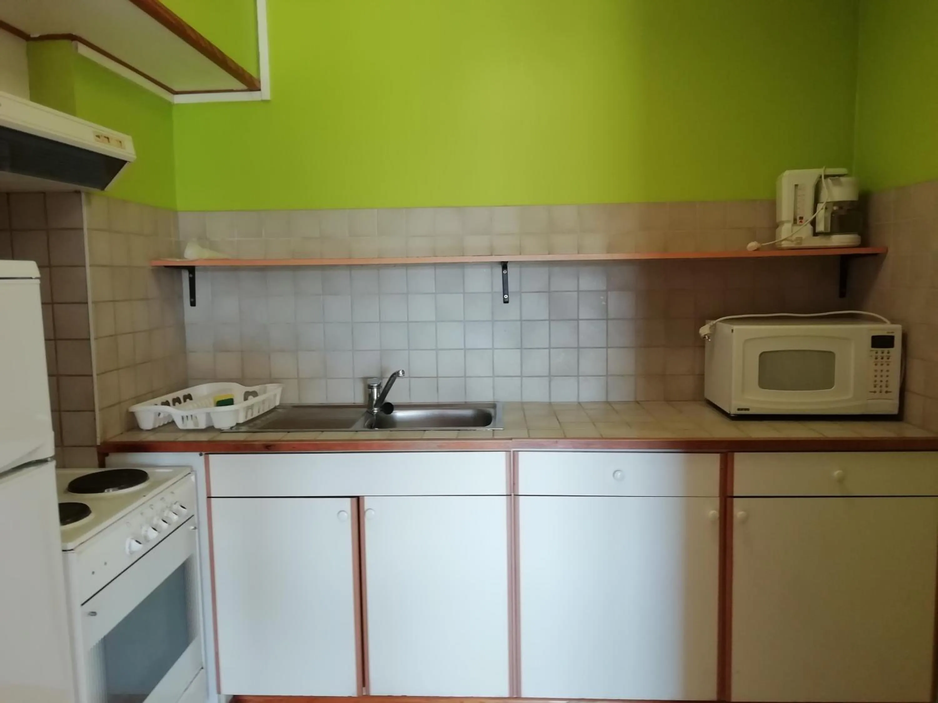 Kitchen or kitchenette in Hotel Dry Les Courtis