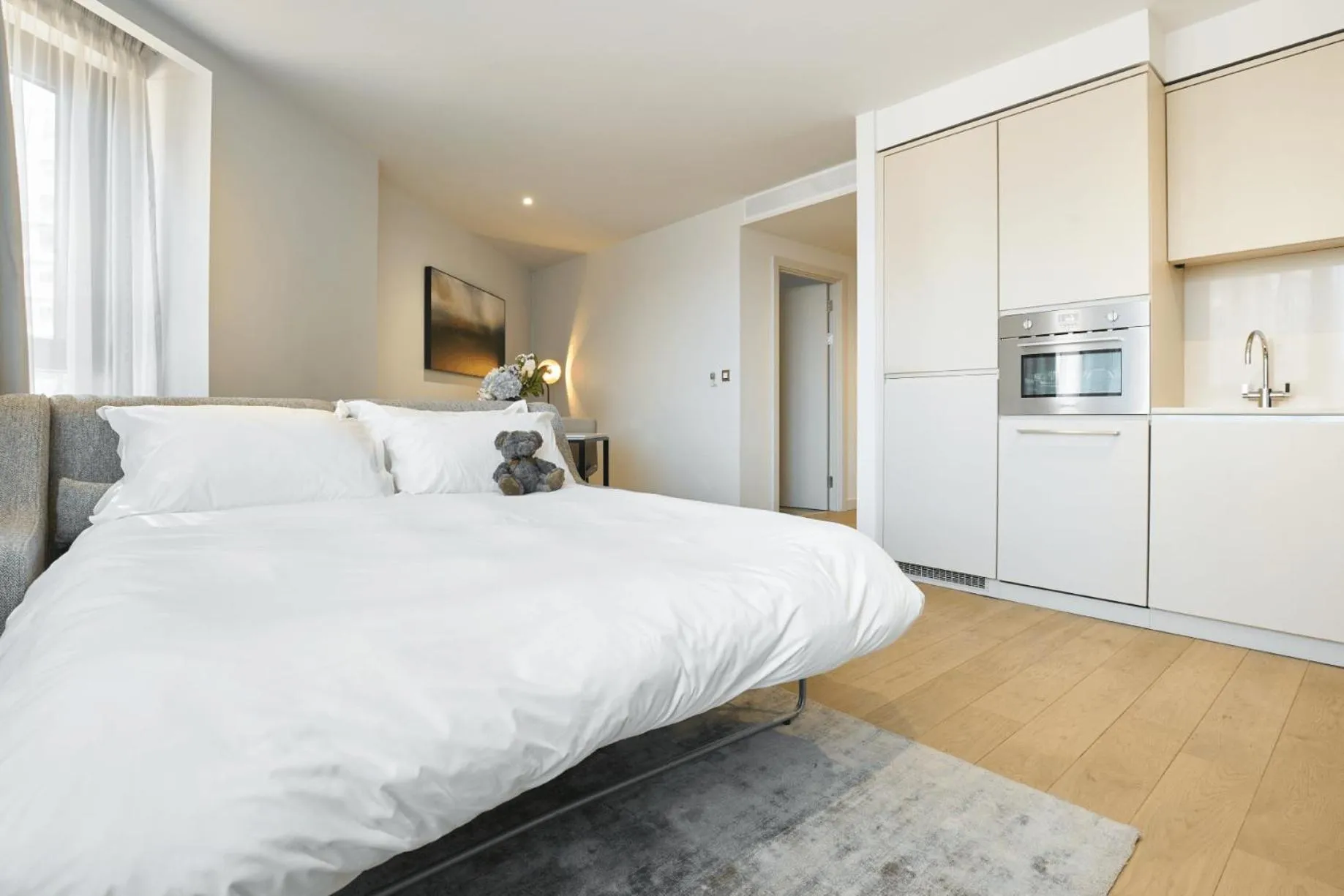 Bed in CitySuites Aparthotel