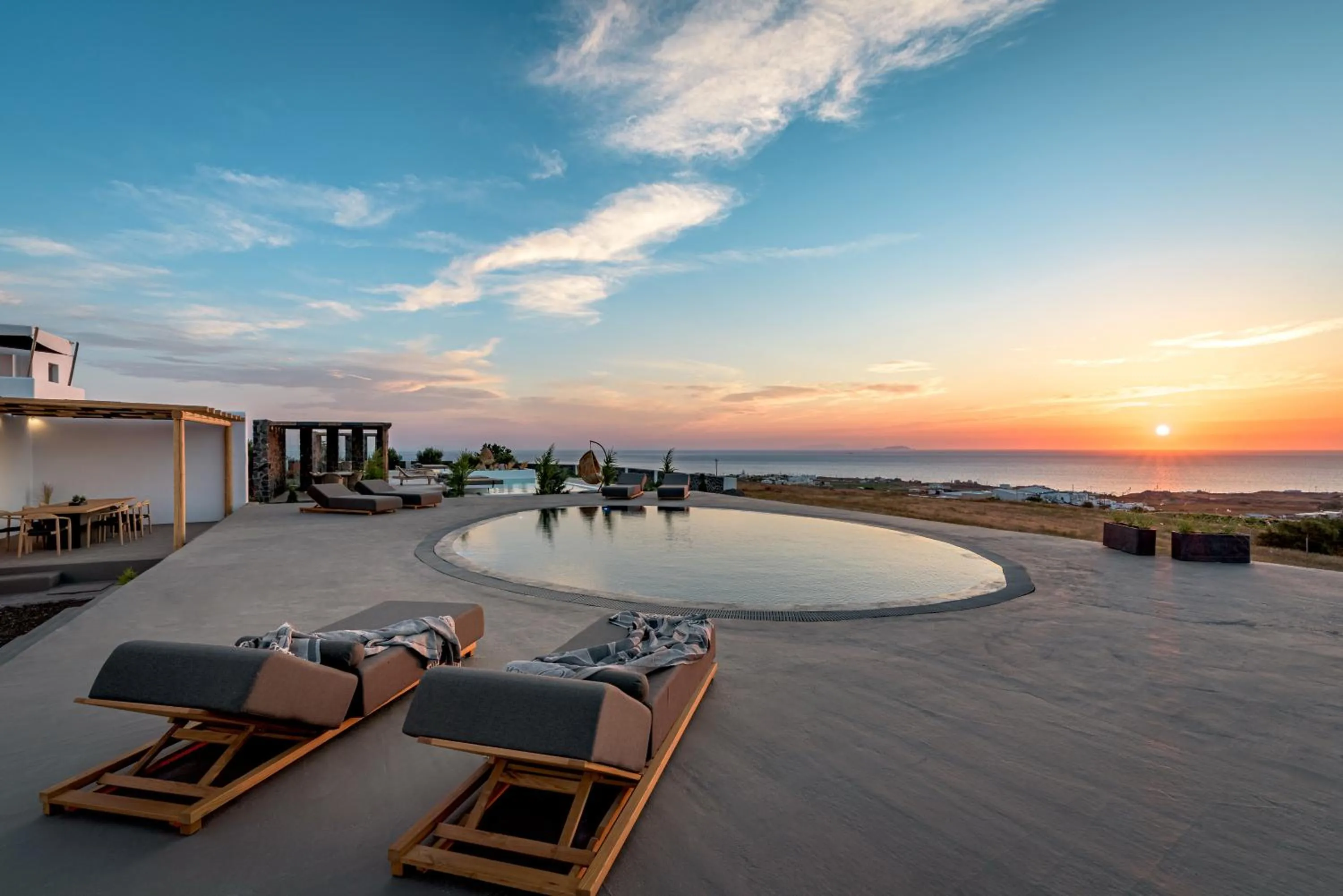 Swimming pool in Saint Apostles Villas