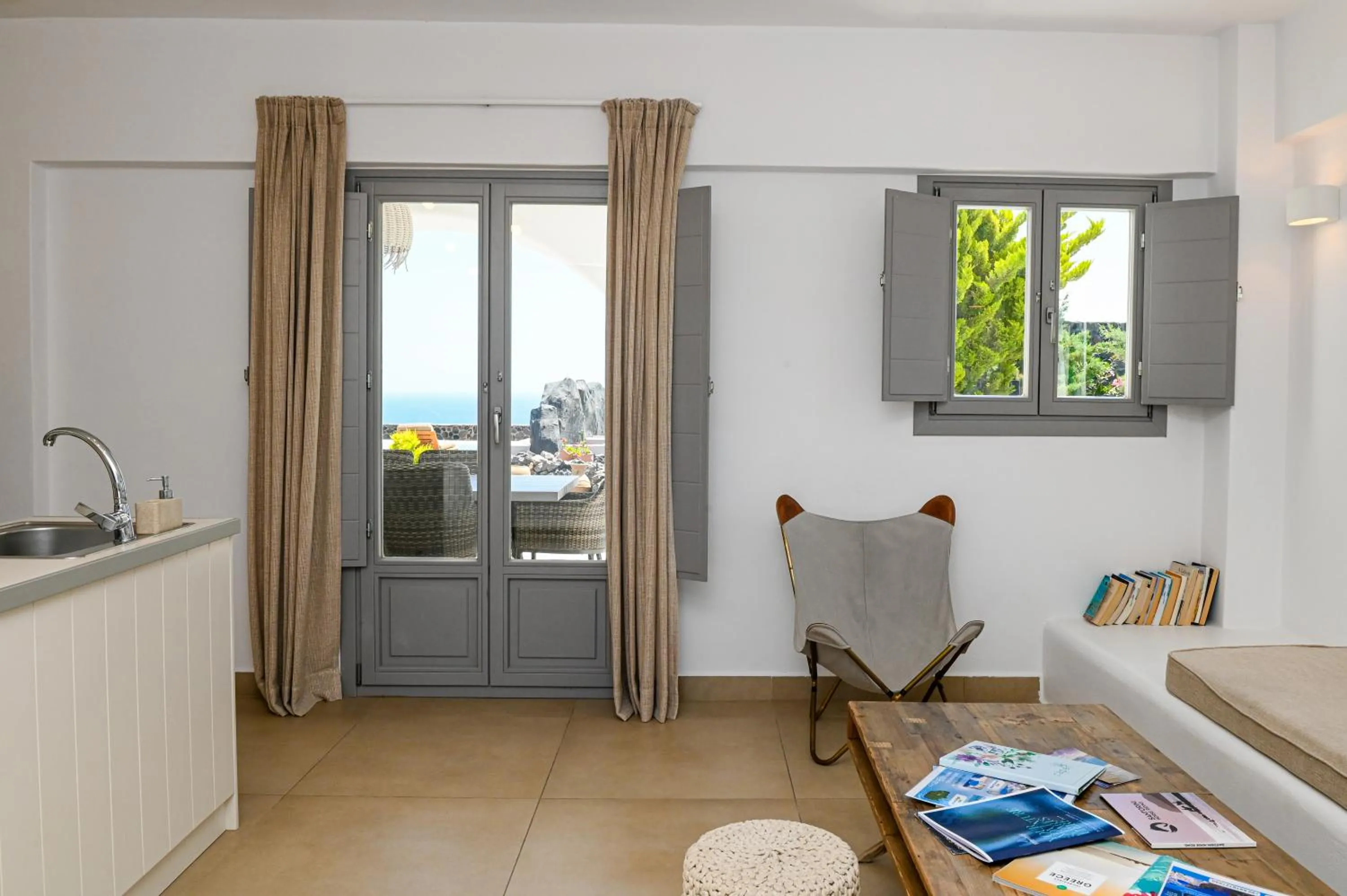 Living room in Saint Apostles Villas