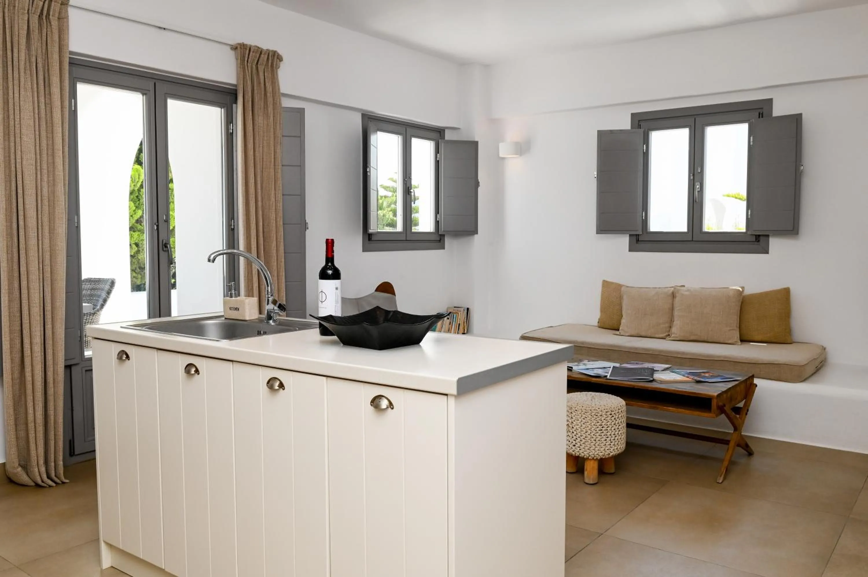 Living room in Saint Apostles Villas