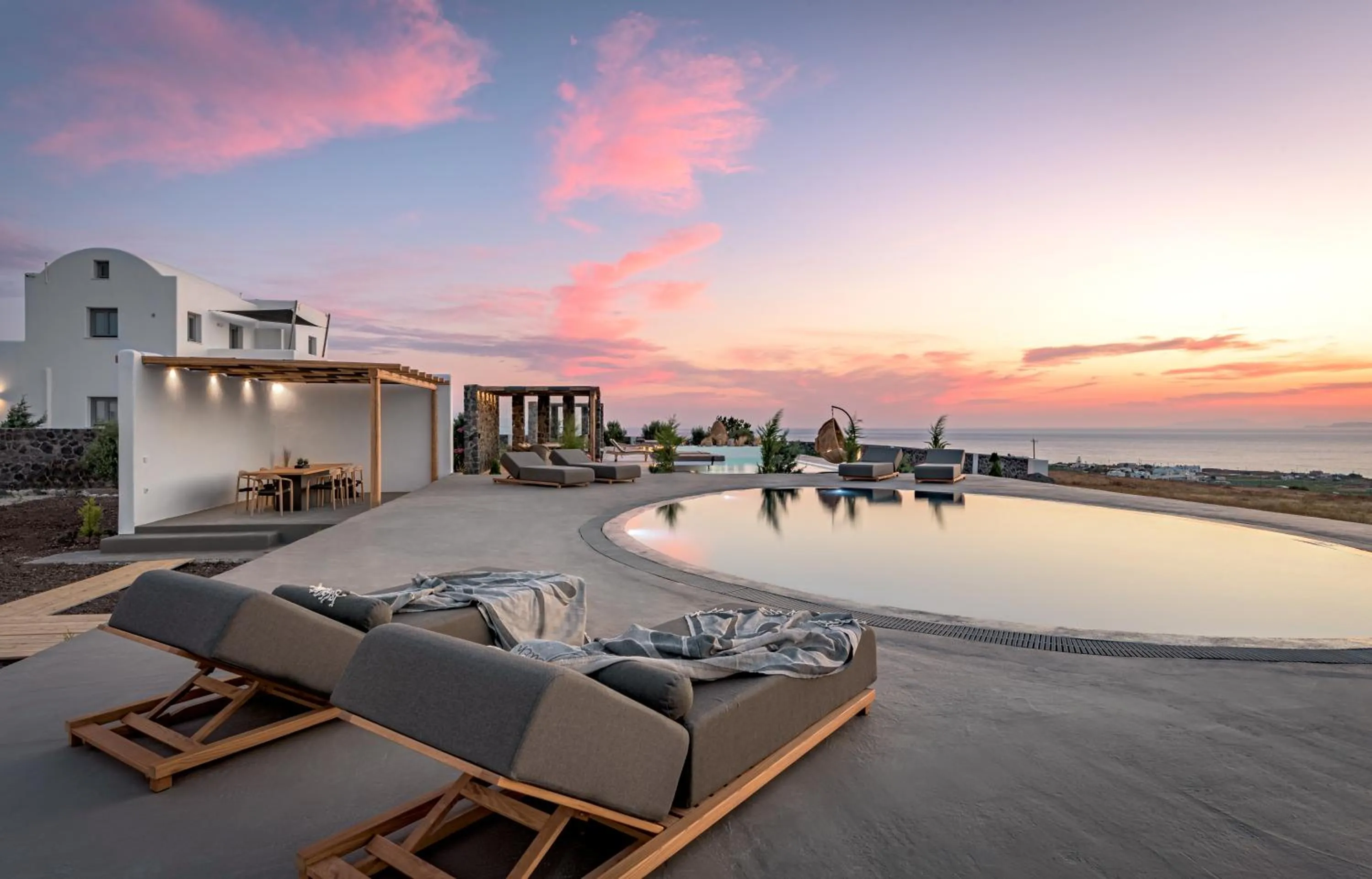 Swimming pool in Saint Apostles Villas