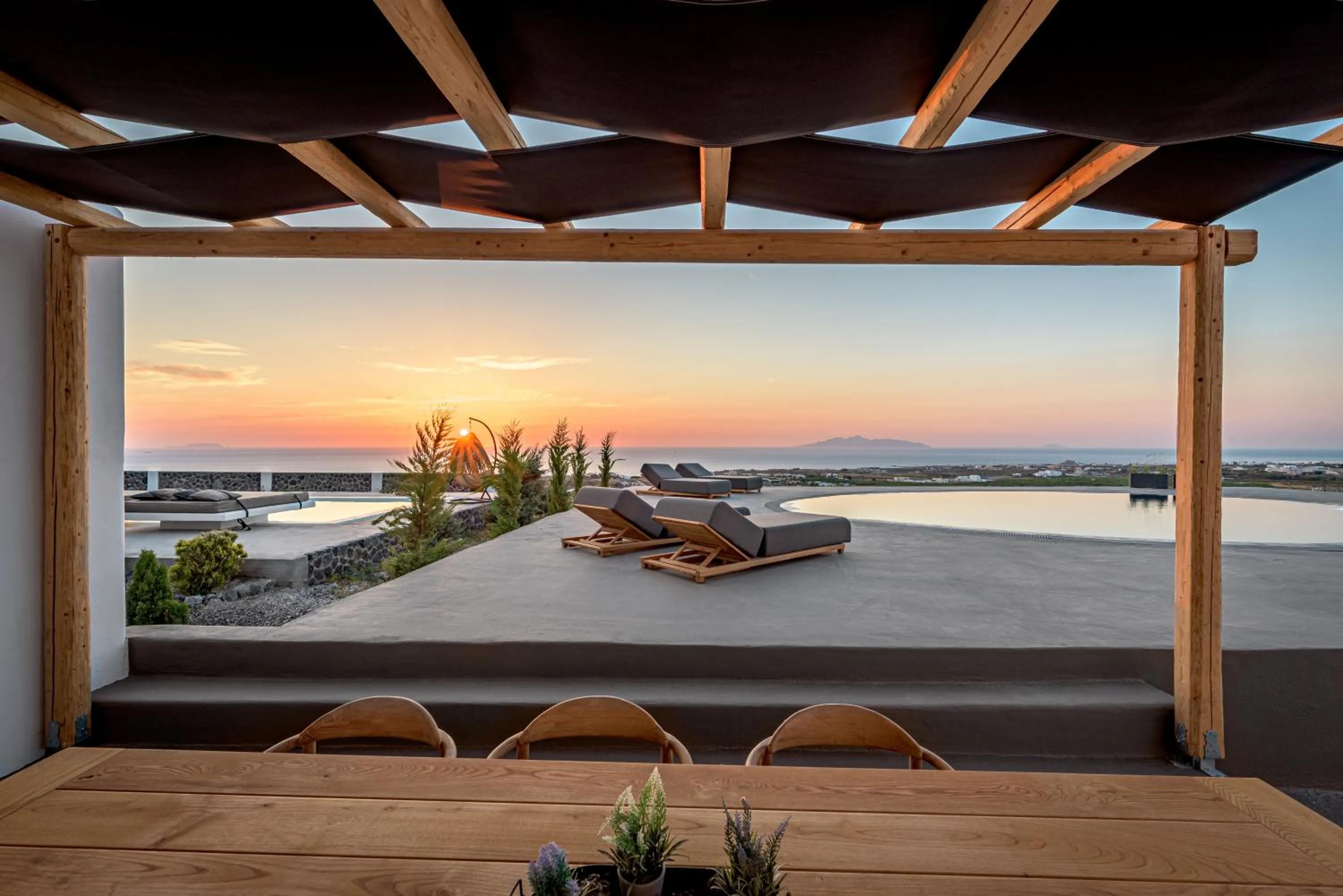 Balcony/Terrace in Saint Apostles Villas