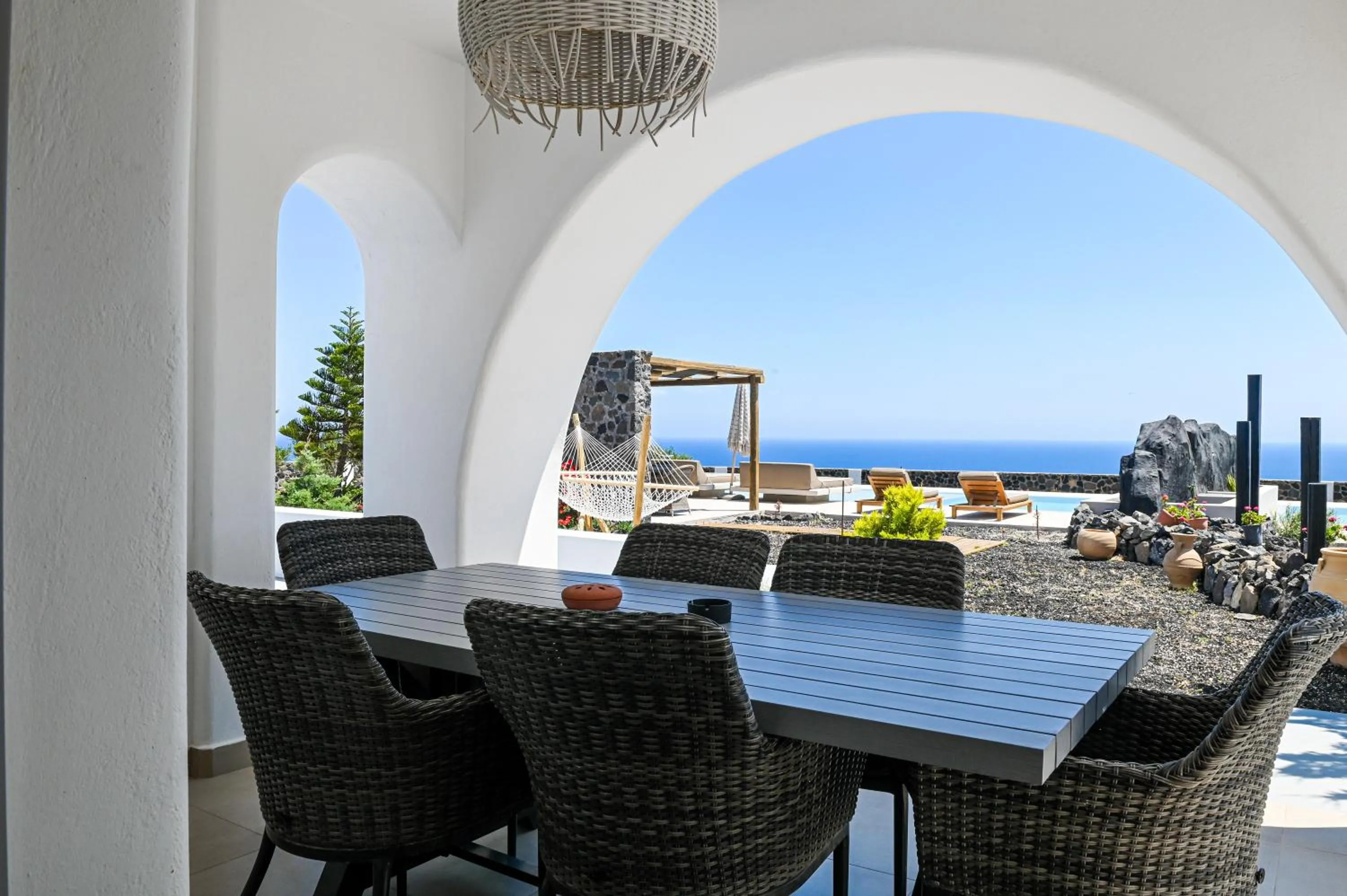 Balcony/Terrace in Saint Apostles Villas