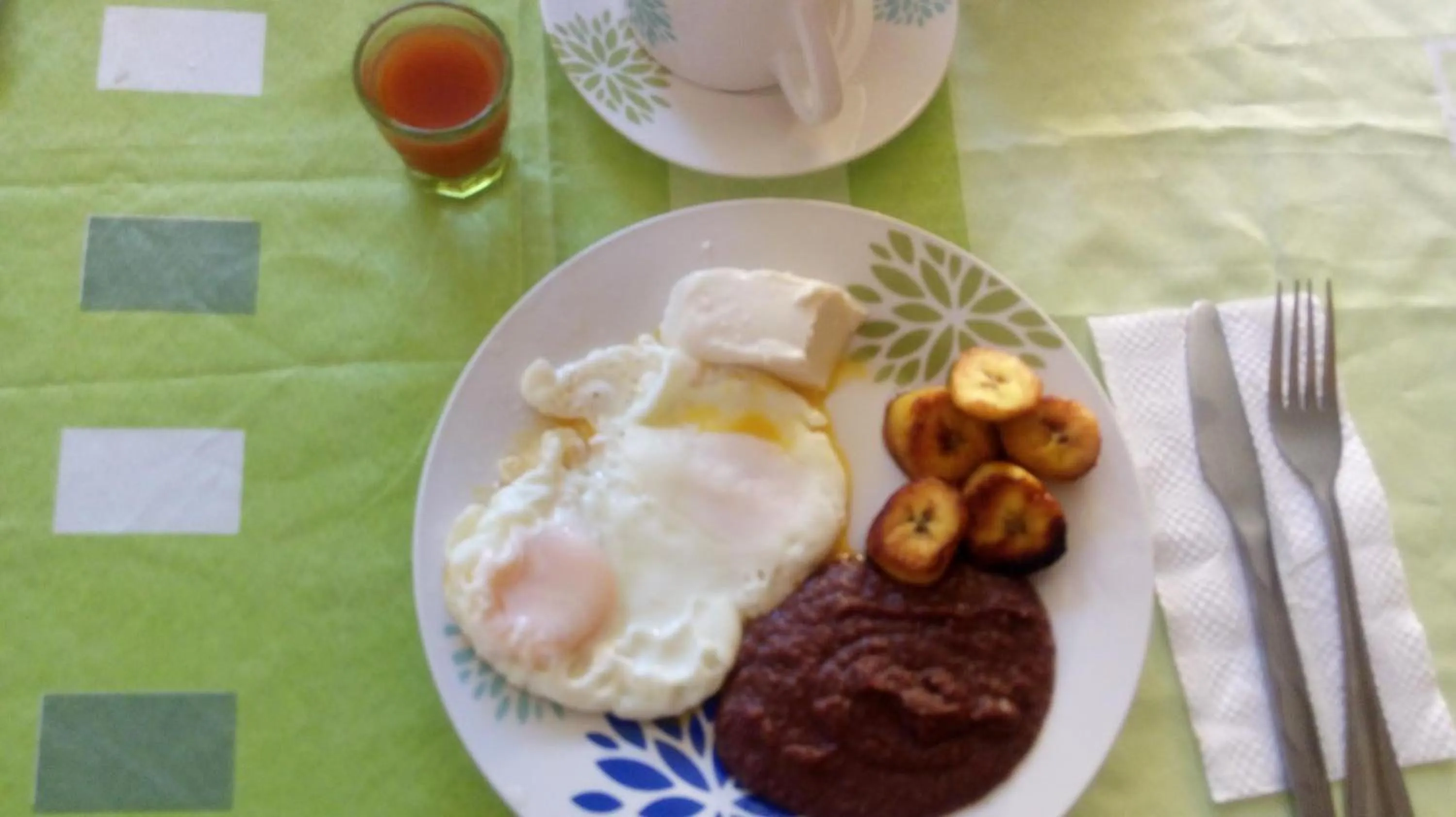Breakfast in Hotel Antiguo
